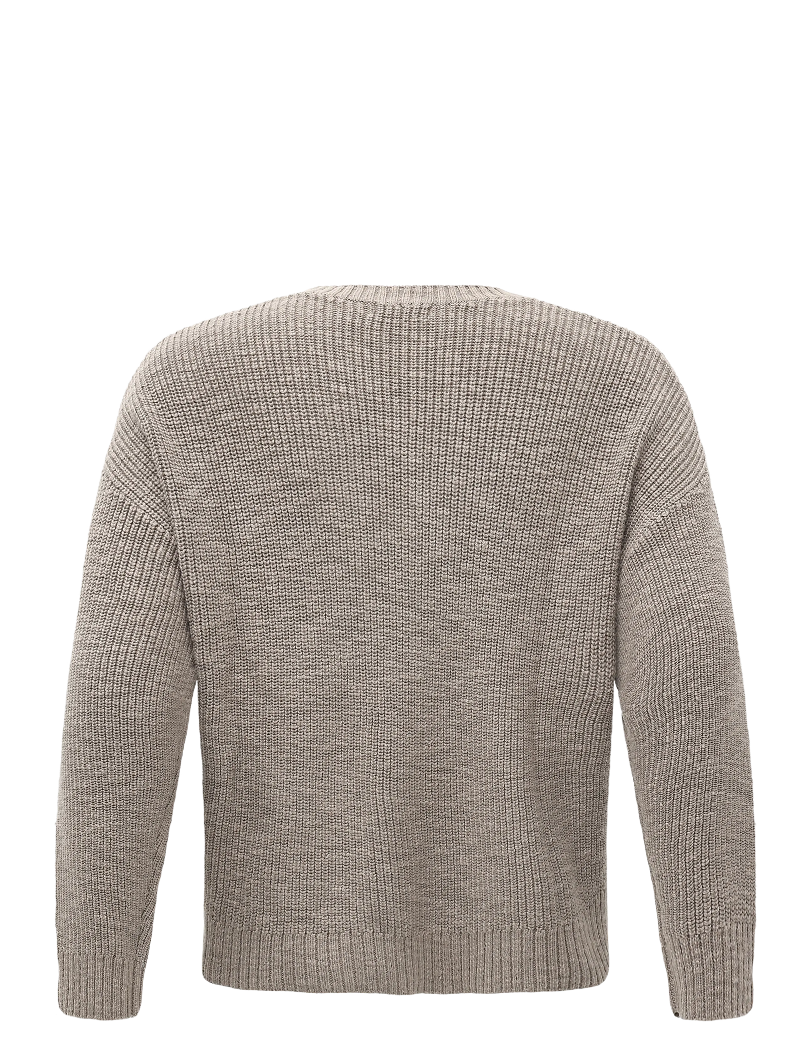 Weekday - Relaxed Cotton Jumper - dark mole - 1