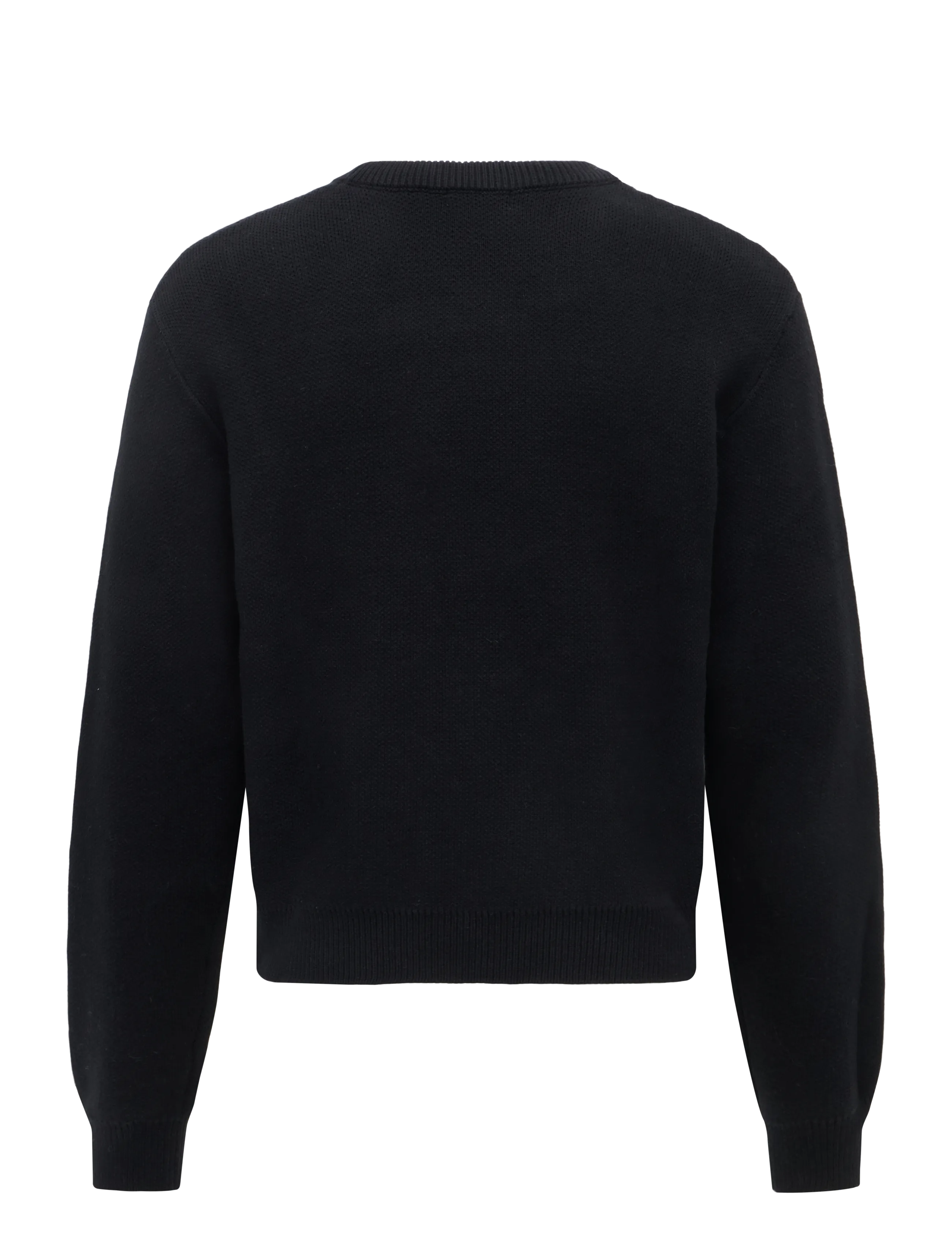 Weekday - Virgil Cotton Jumper - rund hals - black - 1