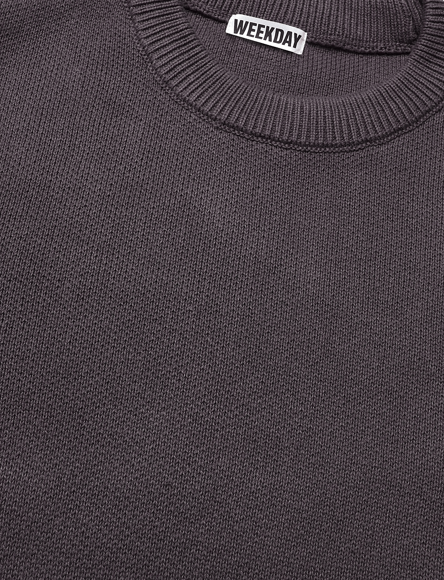 Weekday - Virgil Cotton Jumper - rundhals - dusty plum - 2