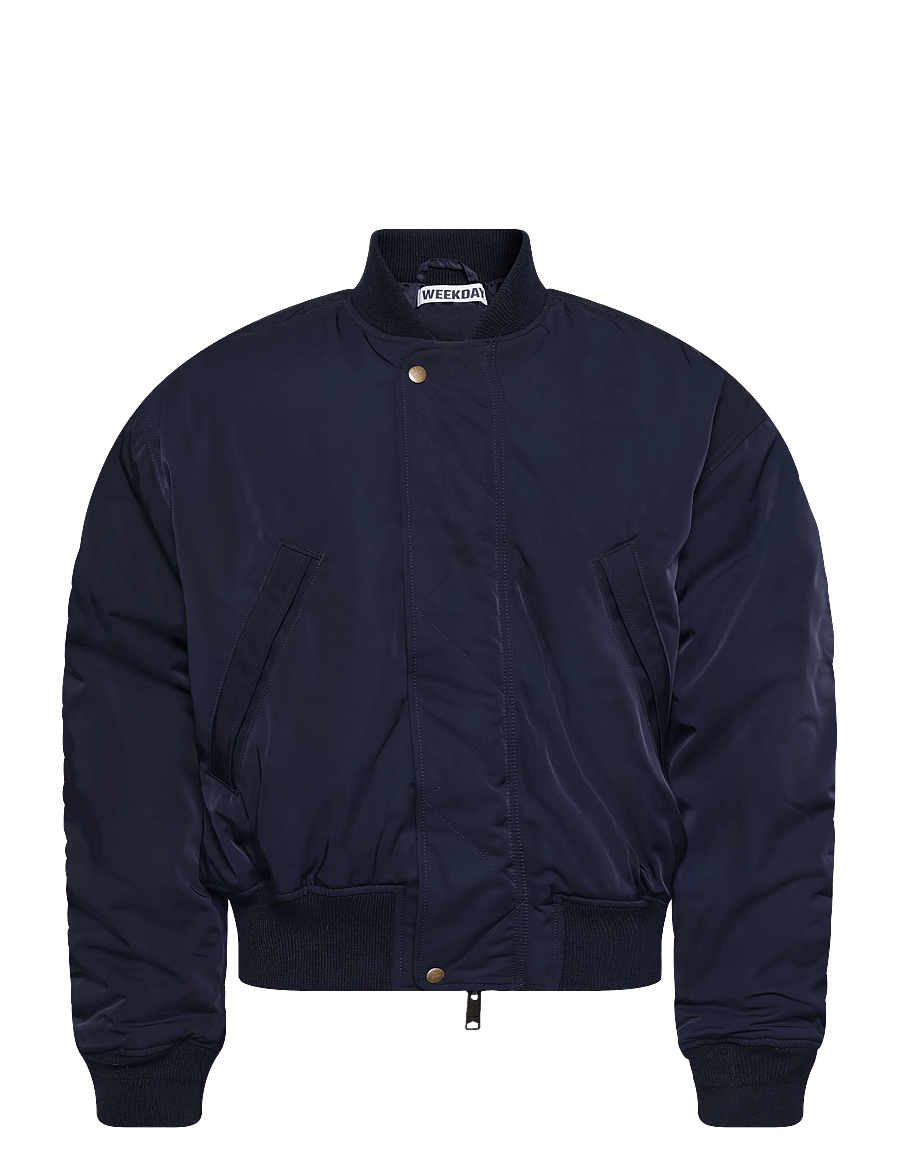 Weekday - Bomber Jacket - herbstjacken - navy - 0