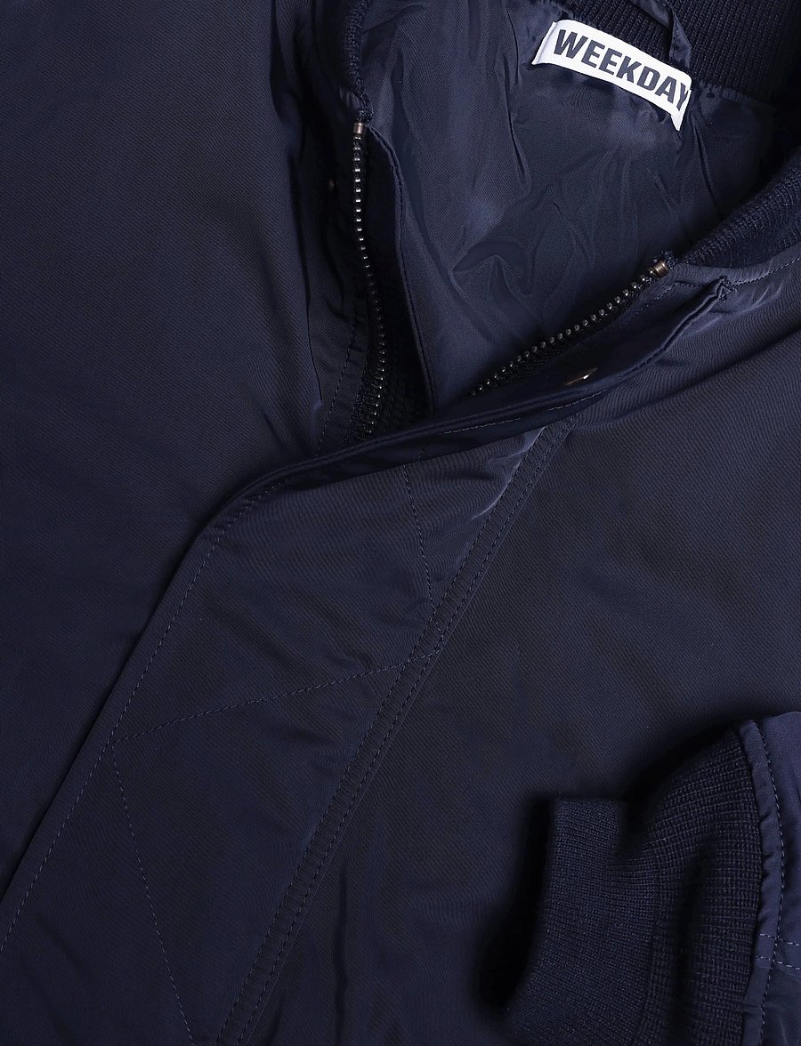 Weekday - Bomber Jacket - herbstjacken - navy - 2