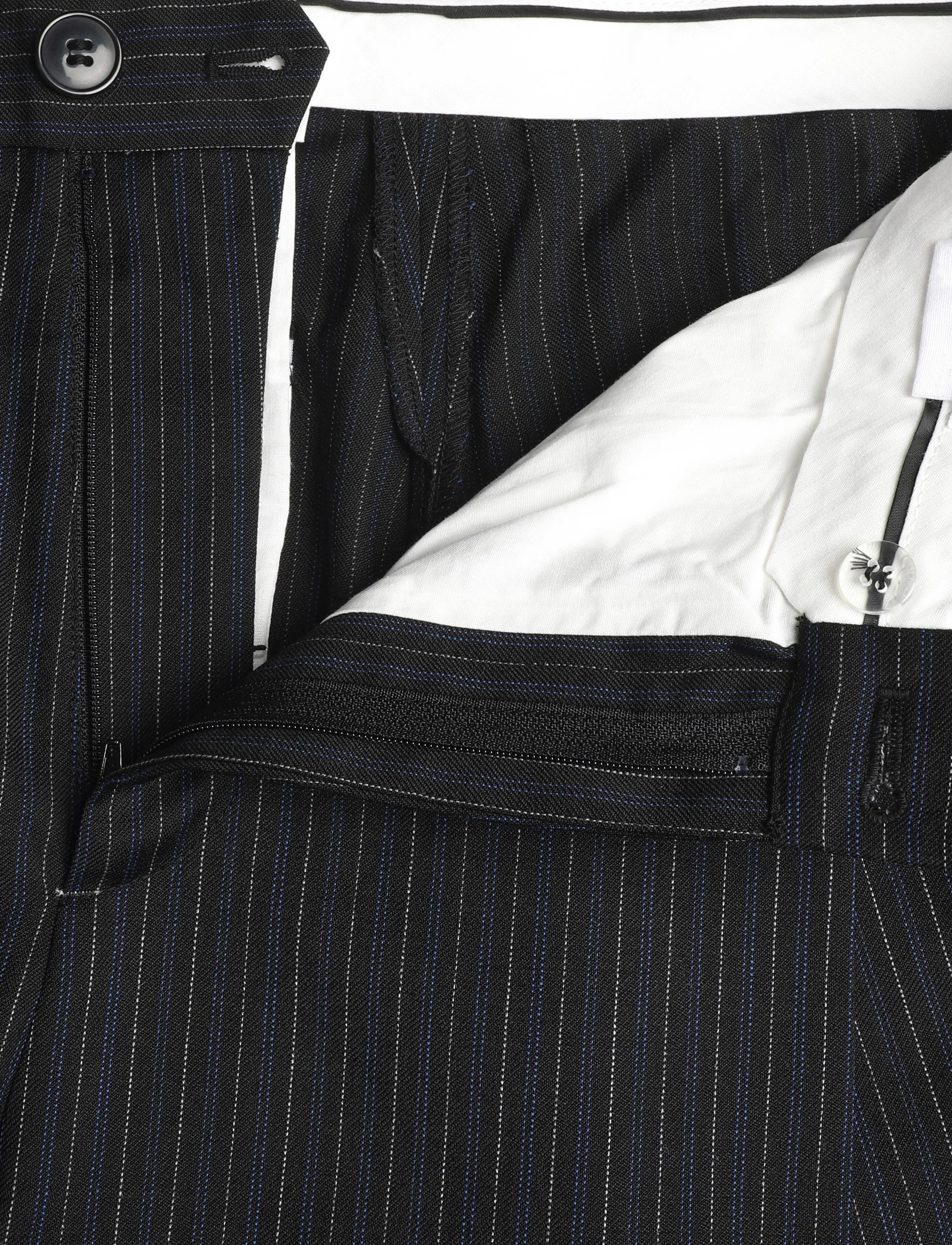 Weekday - Premium Suiting Trousers - black stripe - 2