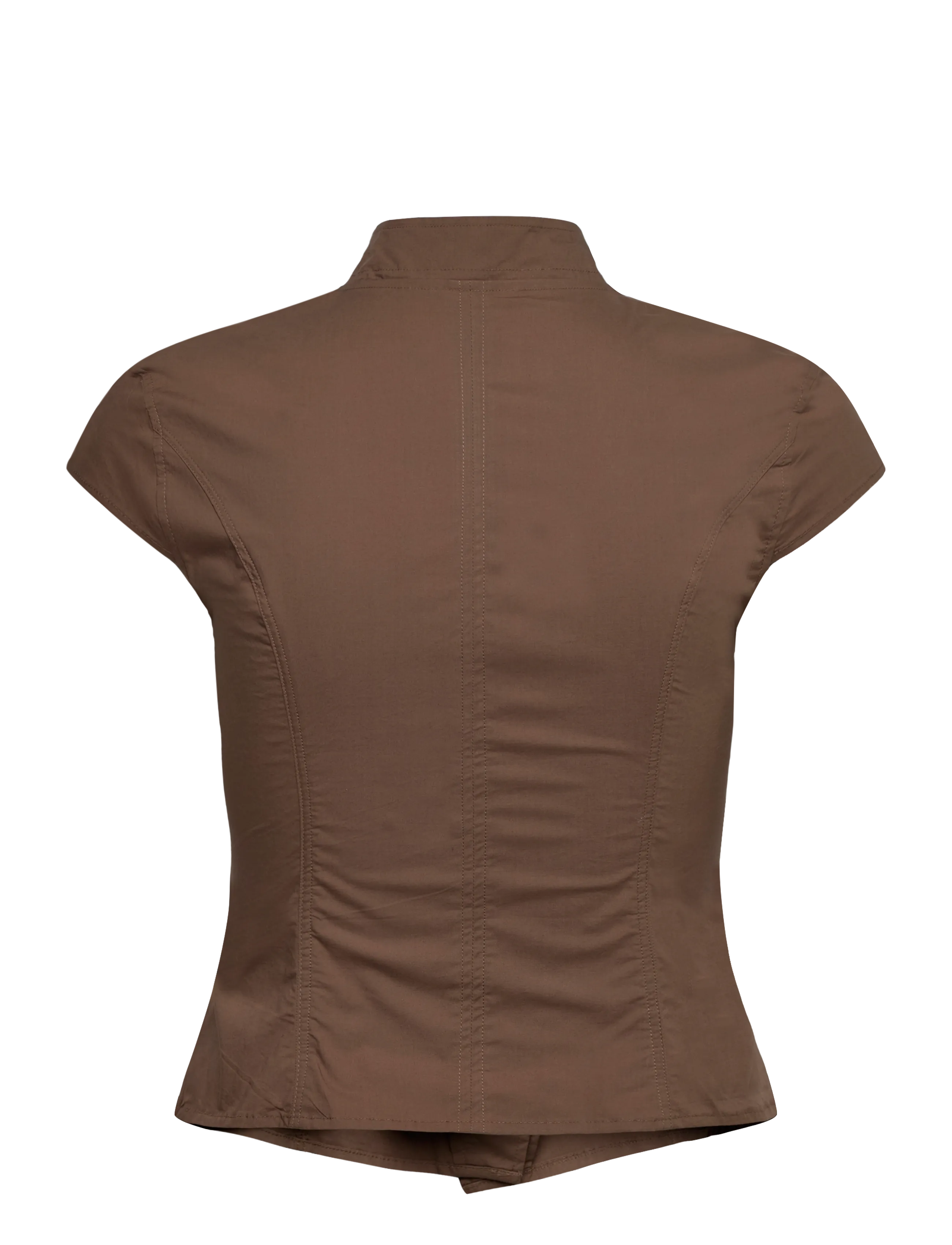 WEEKDAY Asymmetric Buttoned Top skjortor & blusar dam – bild 3