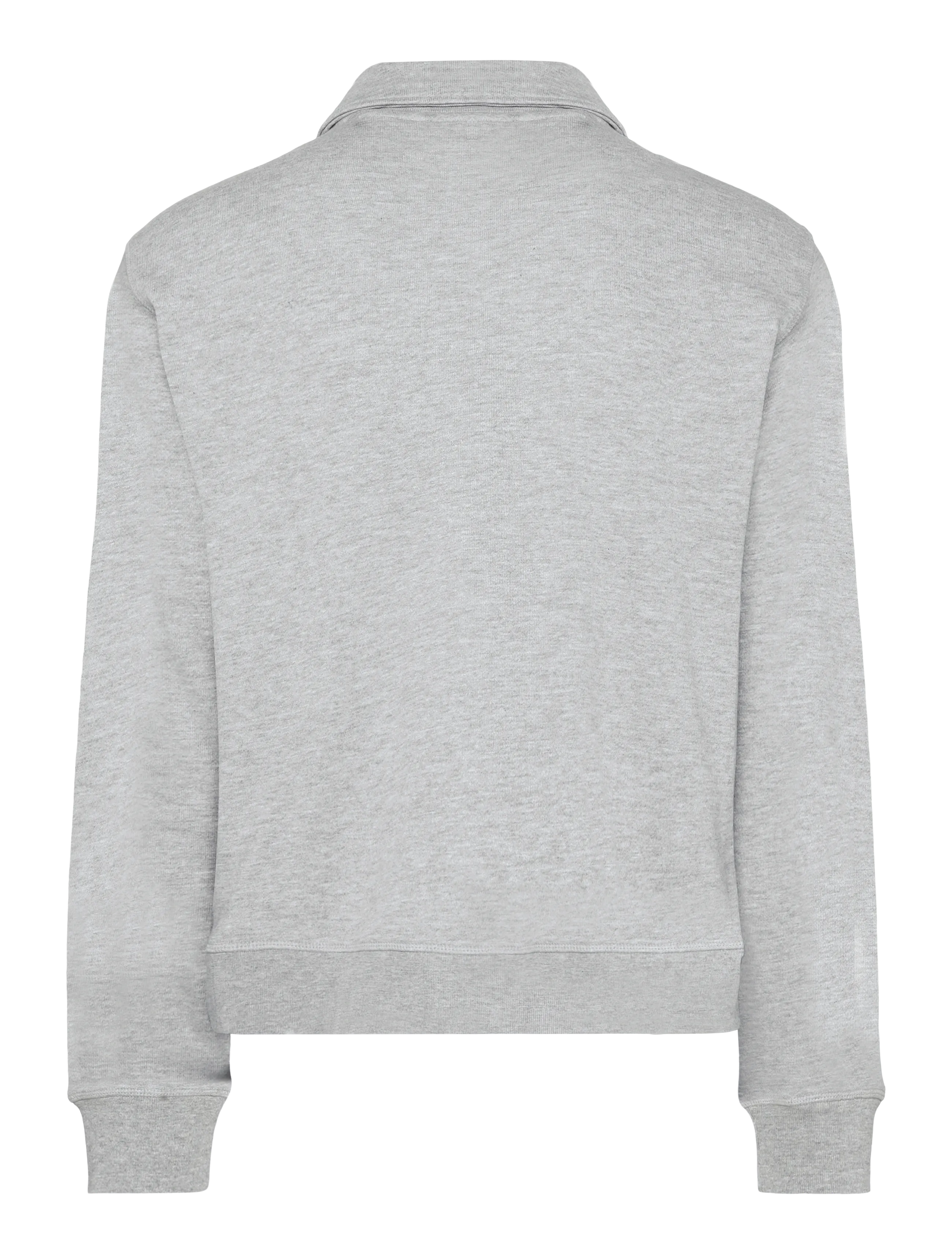 Weekday - Quarter zip sweatshirt - grey melange - 1