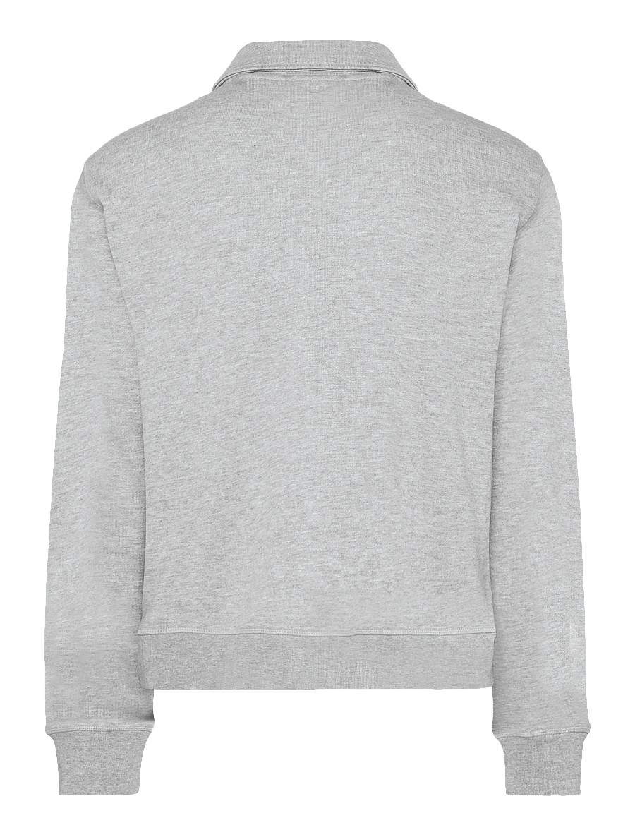 Weekday - Quarter zip sweatshirt - dressipluusid - grey melange - 1