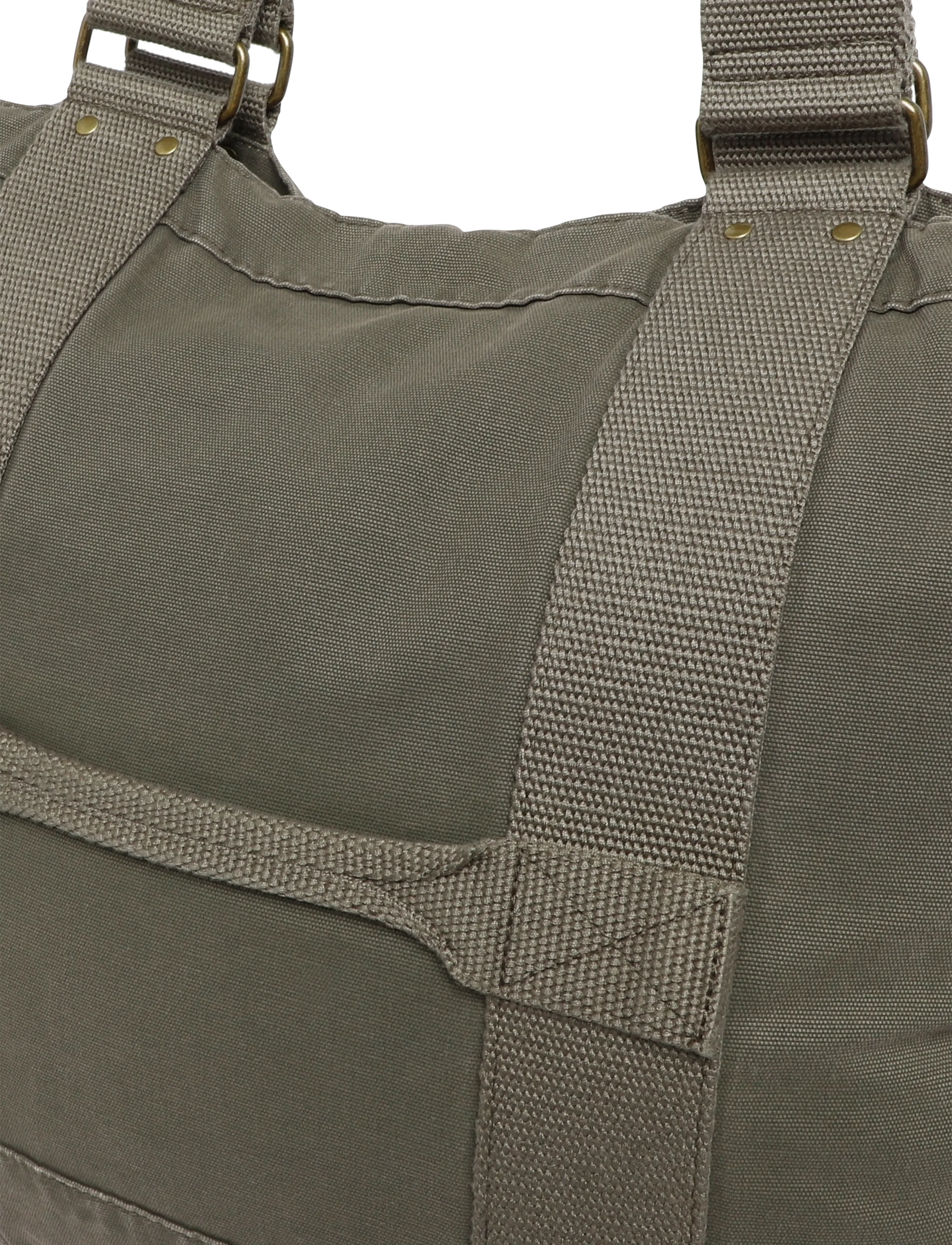 Weekday - Parker Large Tote Bag - tote bags - khaki green - 2