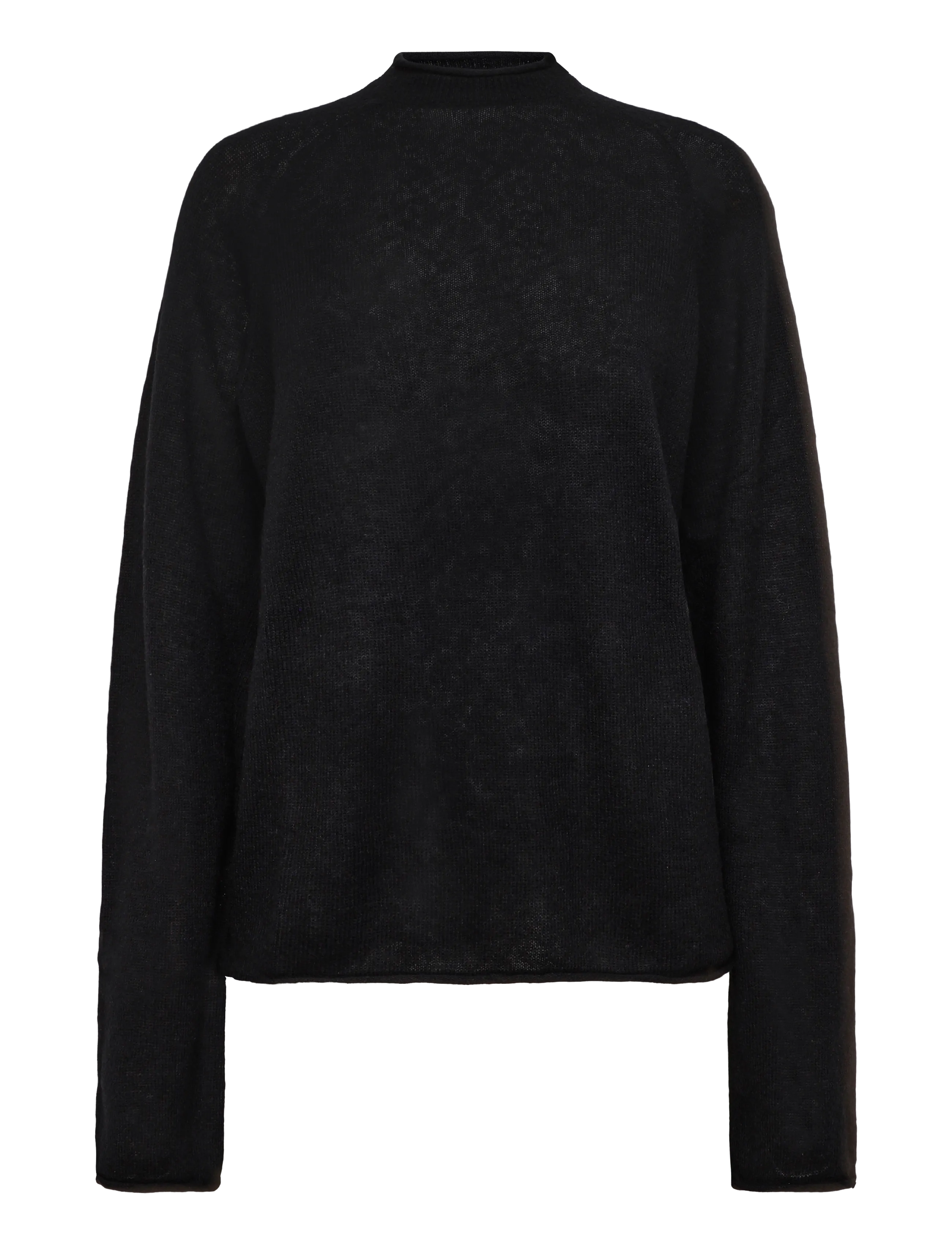 Weekday Ria Jumper - Pullover - BLACK / black