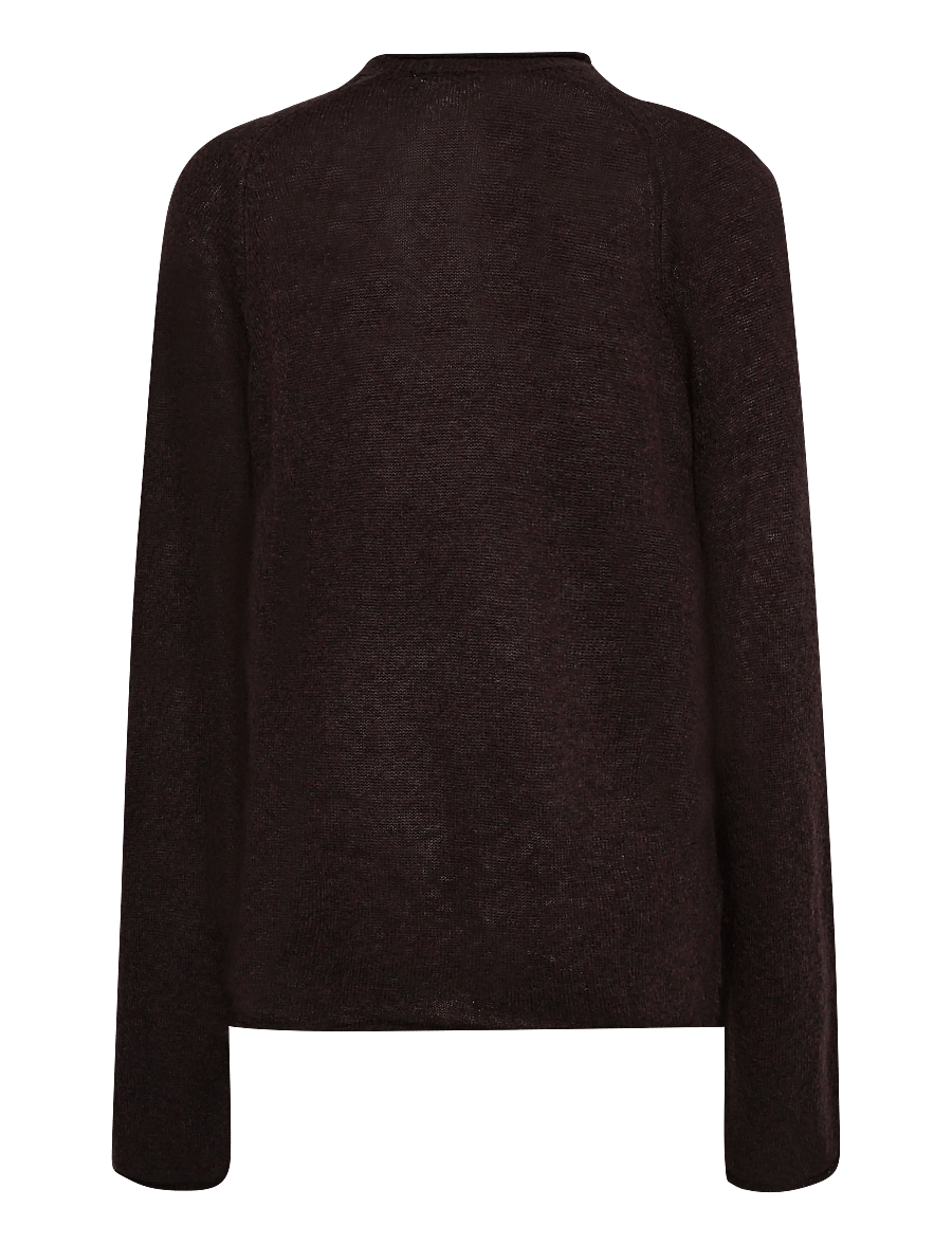 Weekday - Ria Jumper - stickade tröjor - dark brown - 1