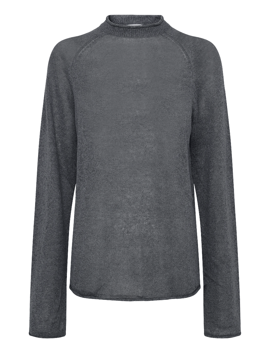 Weekday - Ria Jumper - stickade tröjor - grey dark - 0