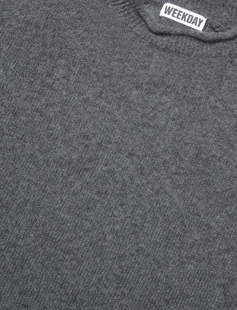 Weekday - Ria Jumper - stickade tröjor - grey dark - 2