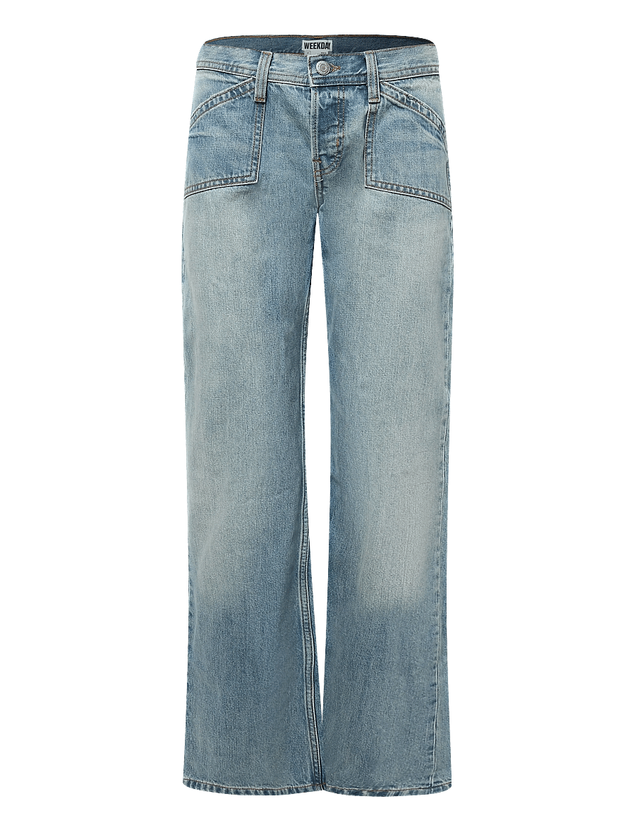 Weekday - Aster Bootcut pocket - bootcut jeans - costal blue - 1