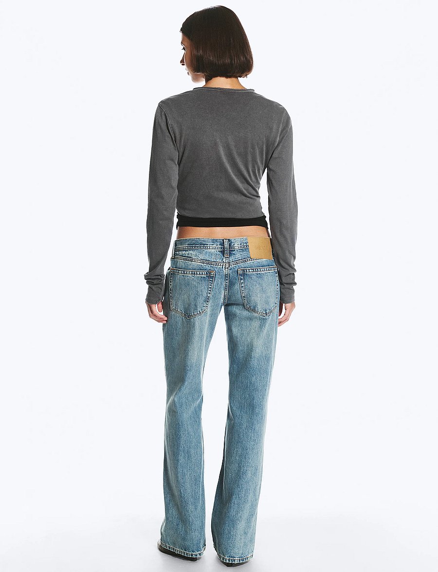 Weekday - Aster Bootcut pocket - bootcut jeans - costal blue - 5