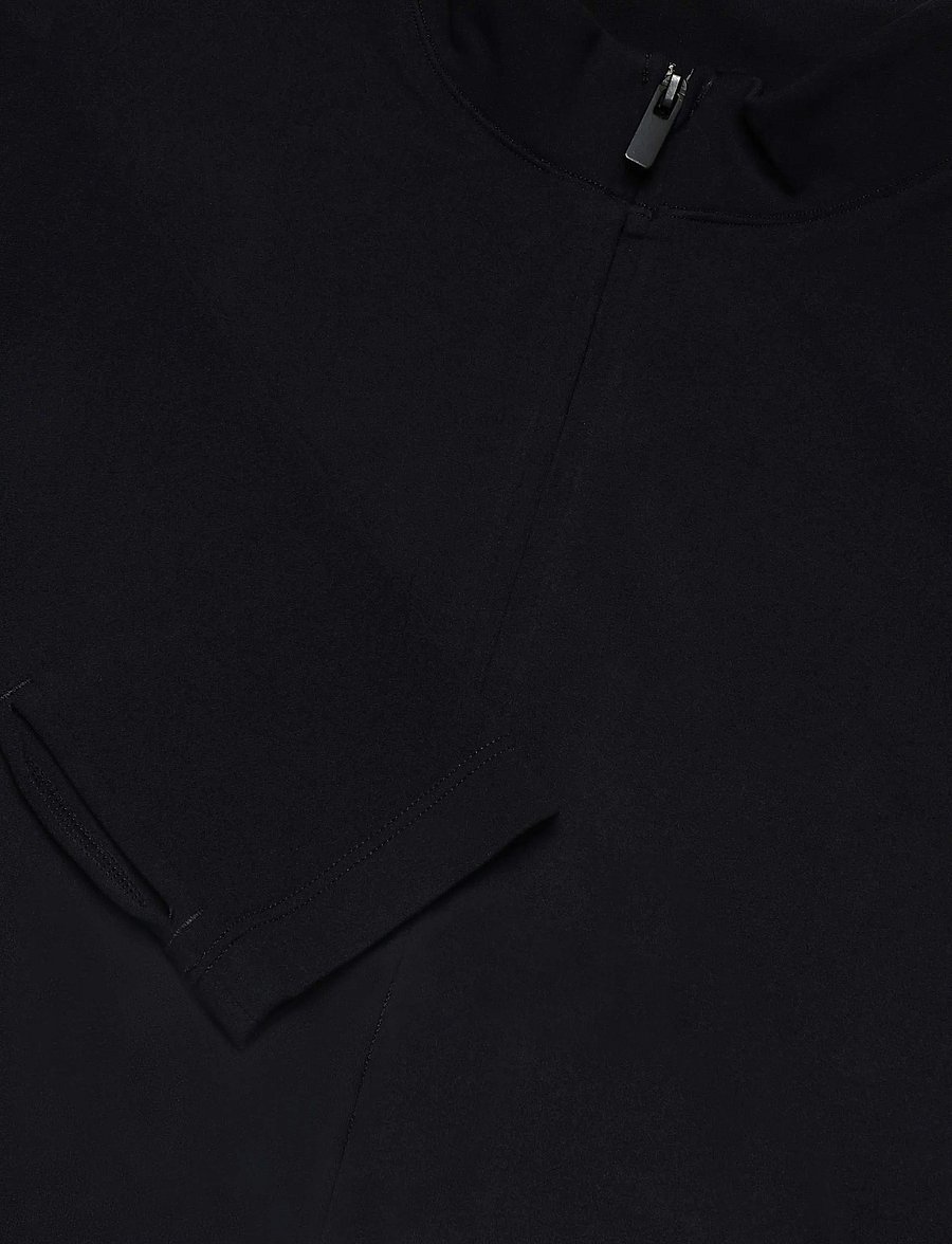 Weekday - Zipped Sports Jacket - crop tops - black - 2