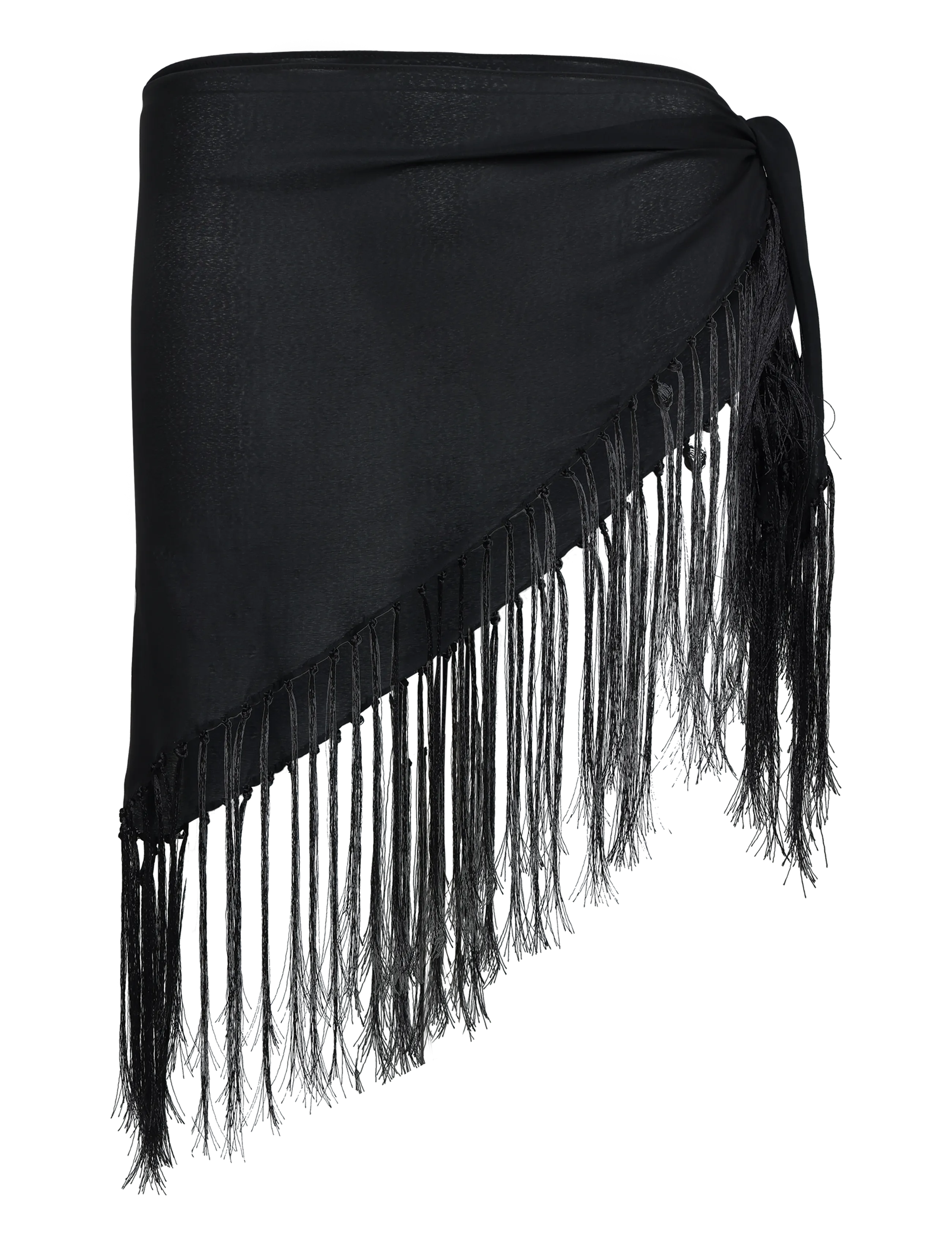 Weekday Waist Scarf - Schals - BLACK DARK / black