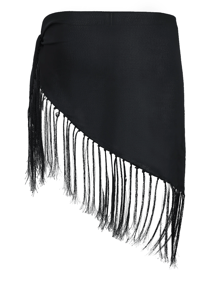 Weekday - Waist Scarf - lightweight scarves - black dark - 1