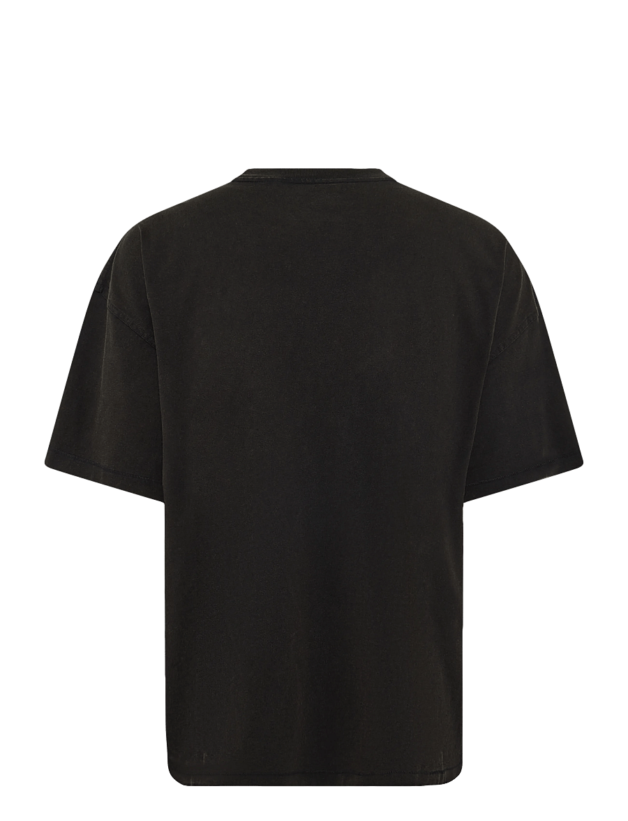 Weekday - Oversized Boxy T-Shirt - lühikeste varrukatega t-särgid - black - 1