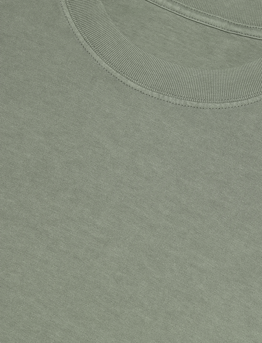 Weekday - Oversized Boxy T-Shirt - kortærmede t-shirts - khaki green - 1