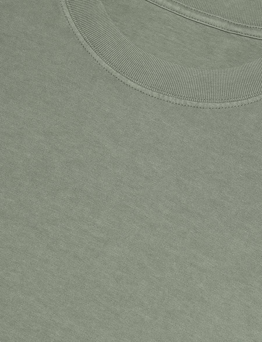 Weekday - Oversized Boxy T-Shirt - lühikeste varrukatega t-särgid - khaki green - 2