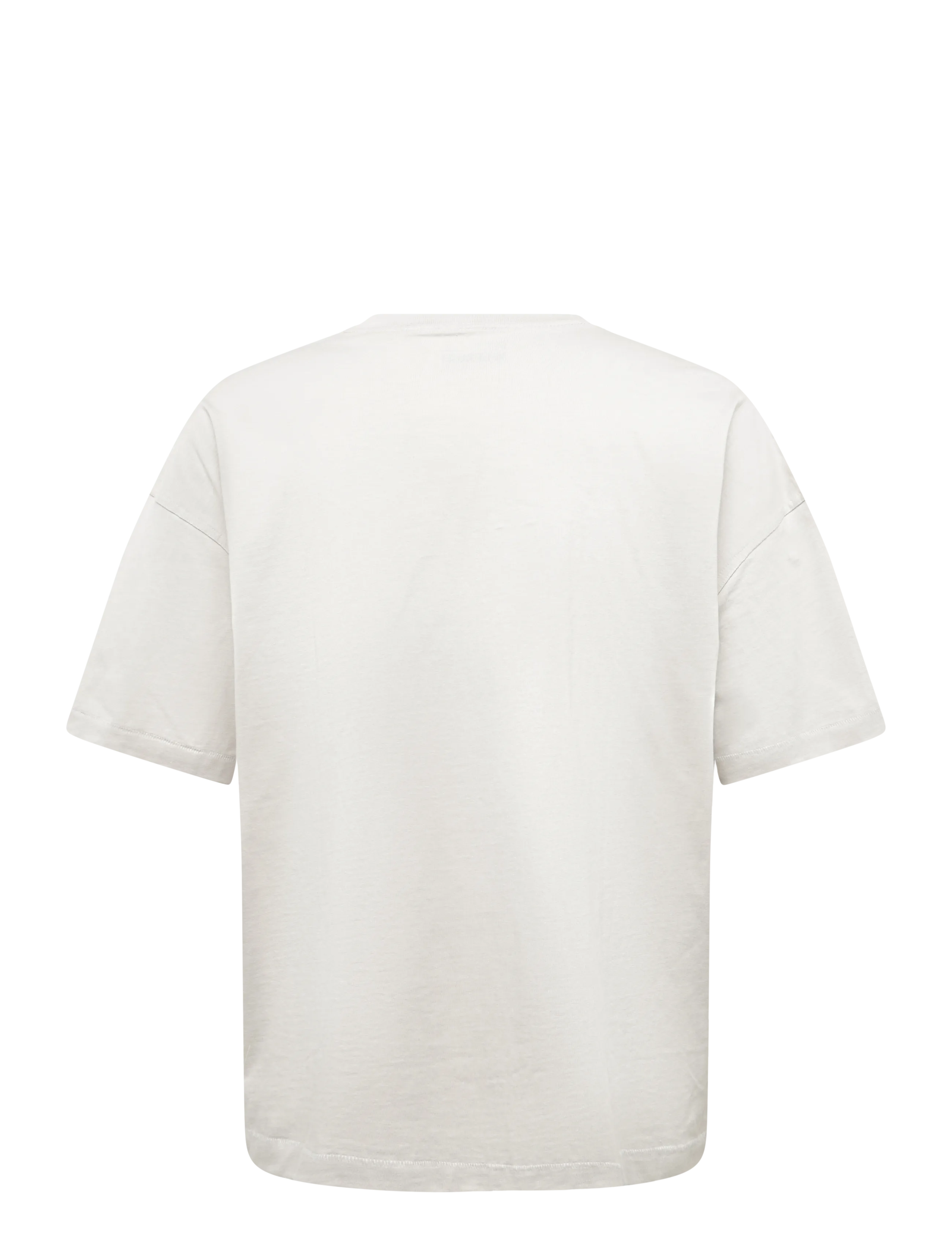 Weekday - Oversized Boxy T-Shirt - kurzärmelige t-shirts - light grey - 1