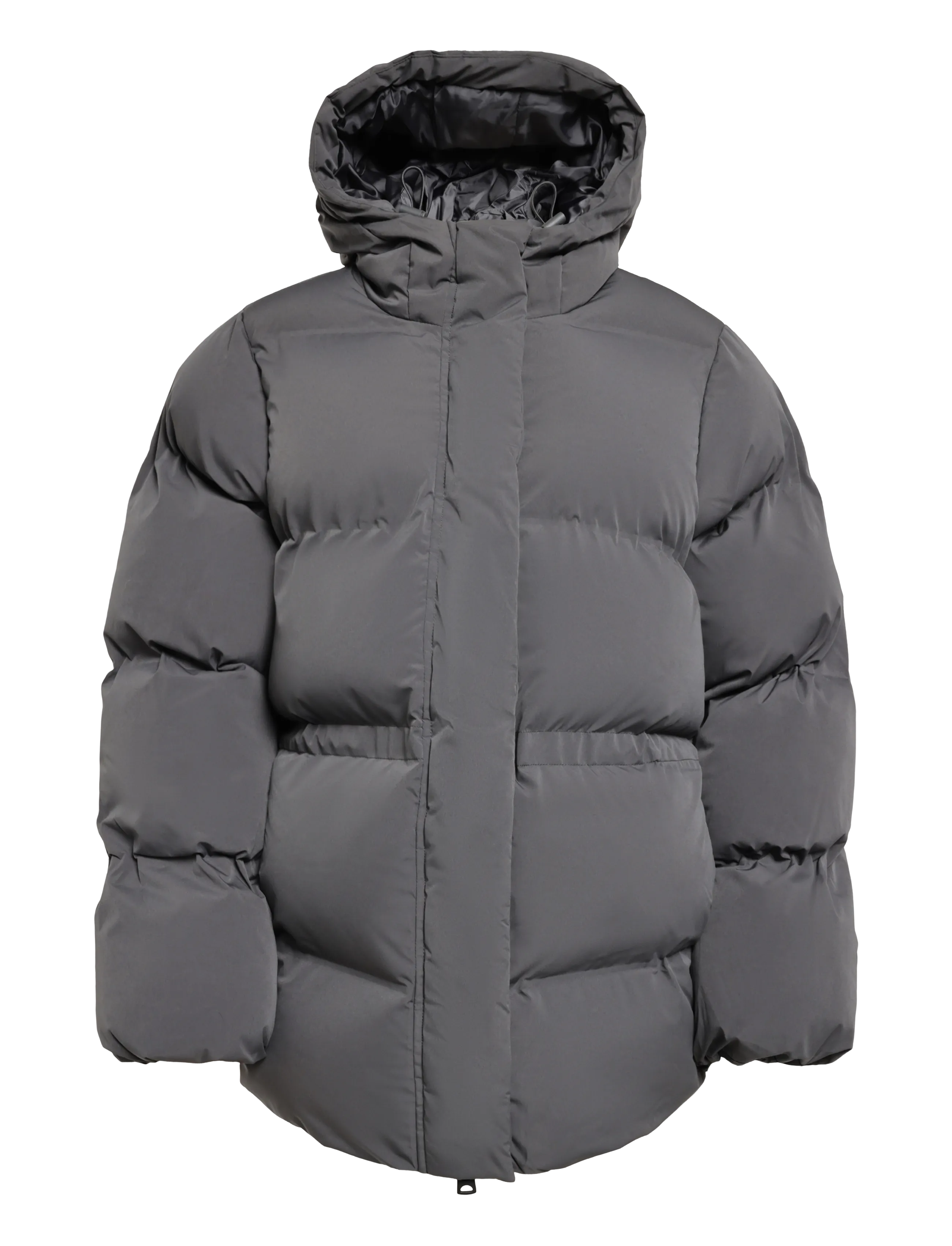 Weekday Dust Waisted Puffer Jacket - Mode trends - DARK GREY / grey