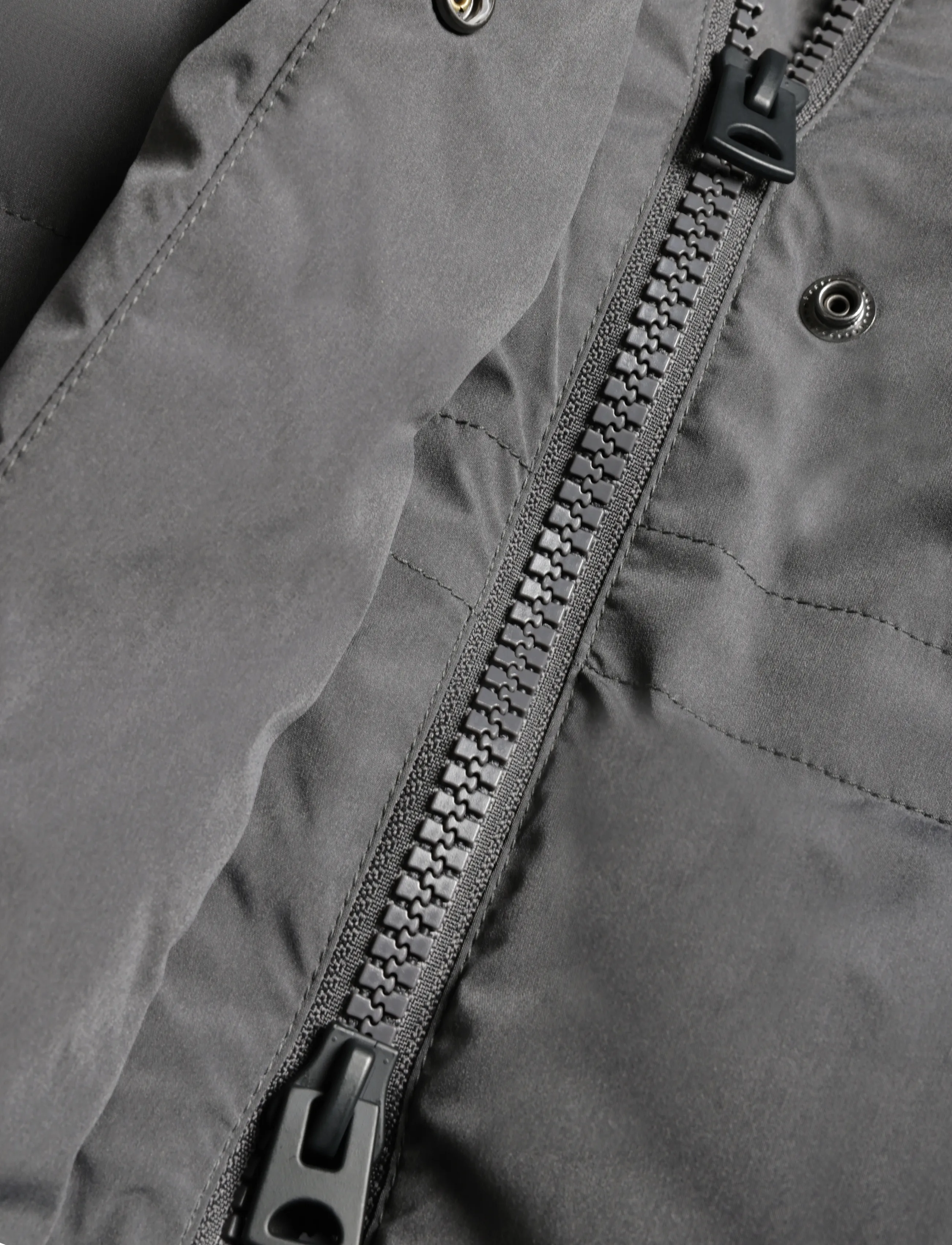 Weekday - Dust Waisted Puffer Jacket - vinterjakker - dark grey - 4