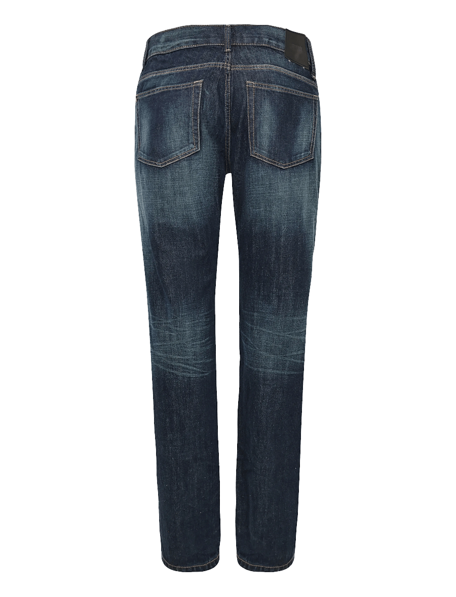 Weekday - Comet low rise slim fit straight jeans - slim fit jeans - bounty blue - 1