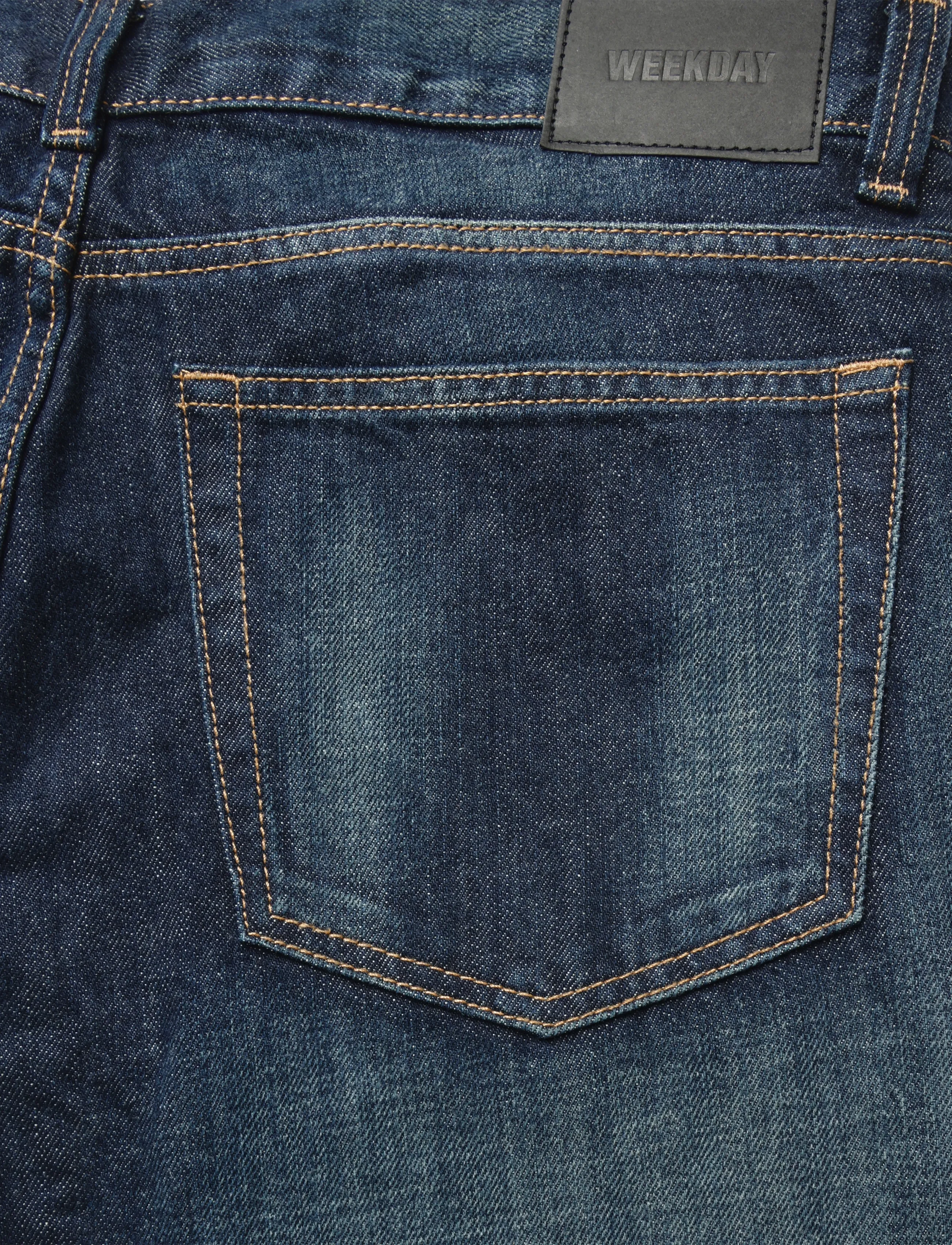 Weekday - Comet low rise slim fit straight jeans - slim fit jeans - bounty blue - 4