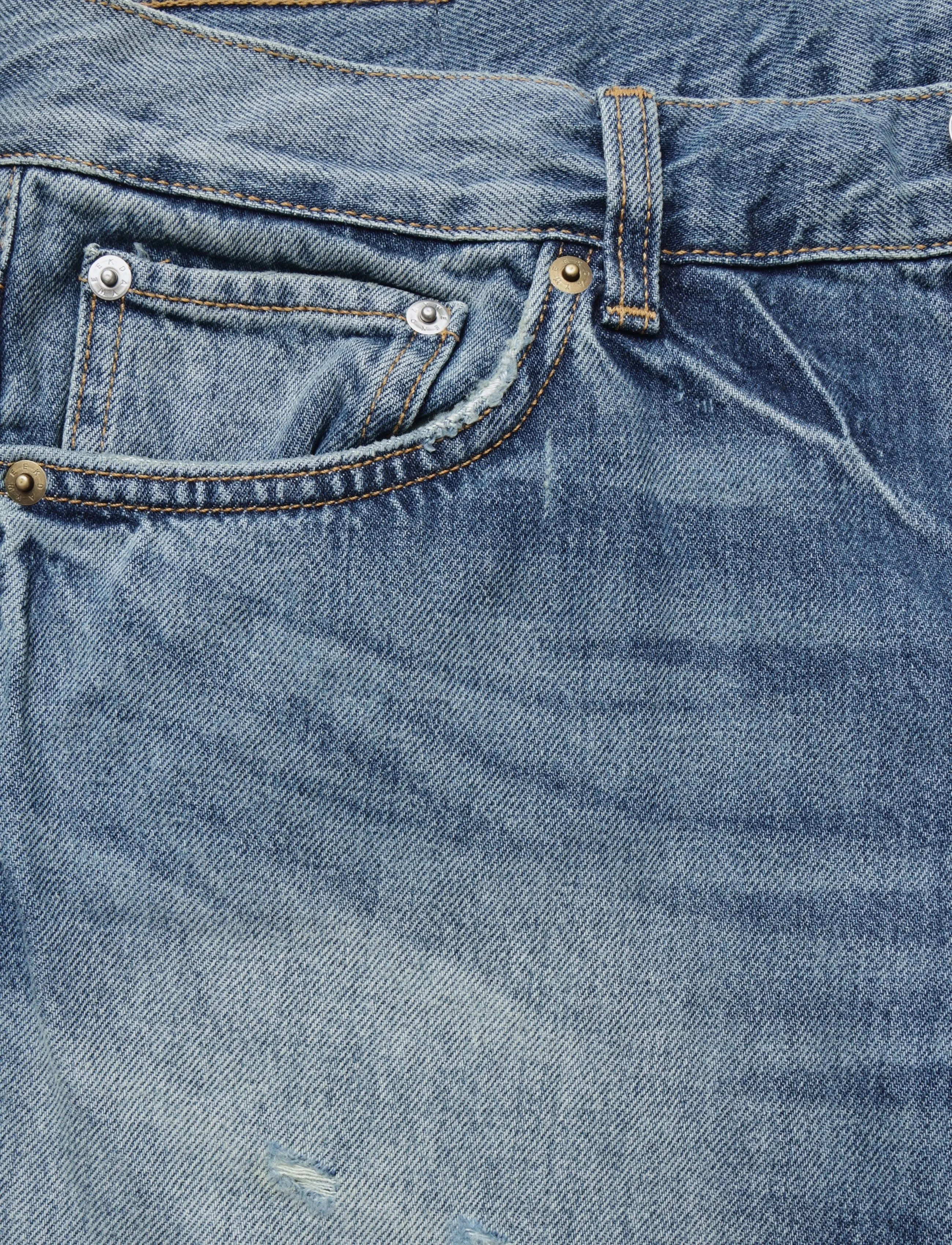 Weekday - Comet low rise slim fit straight jeans - stirrup blue - 2