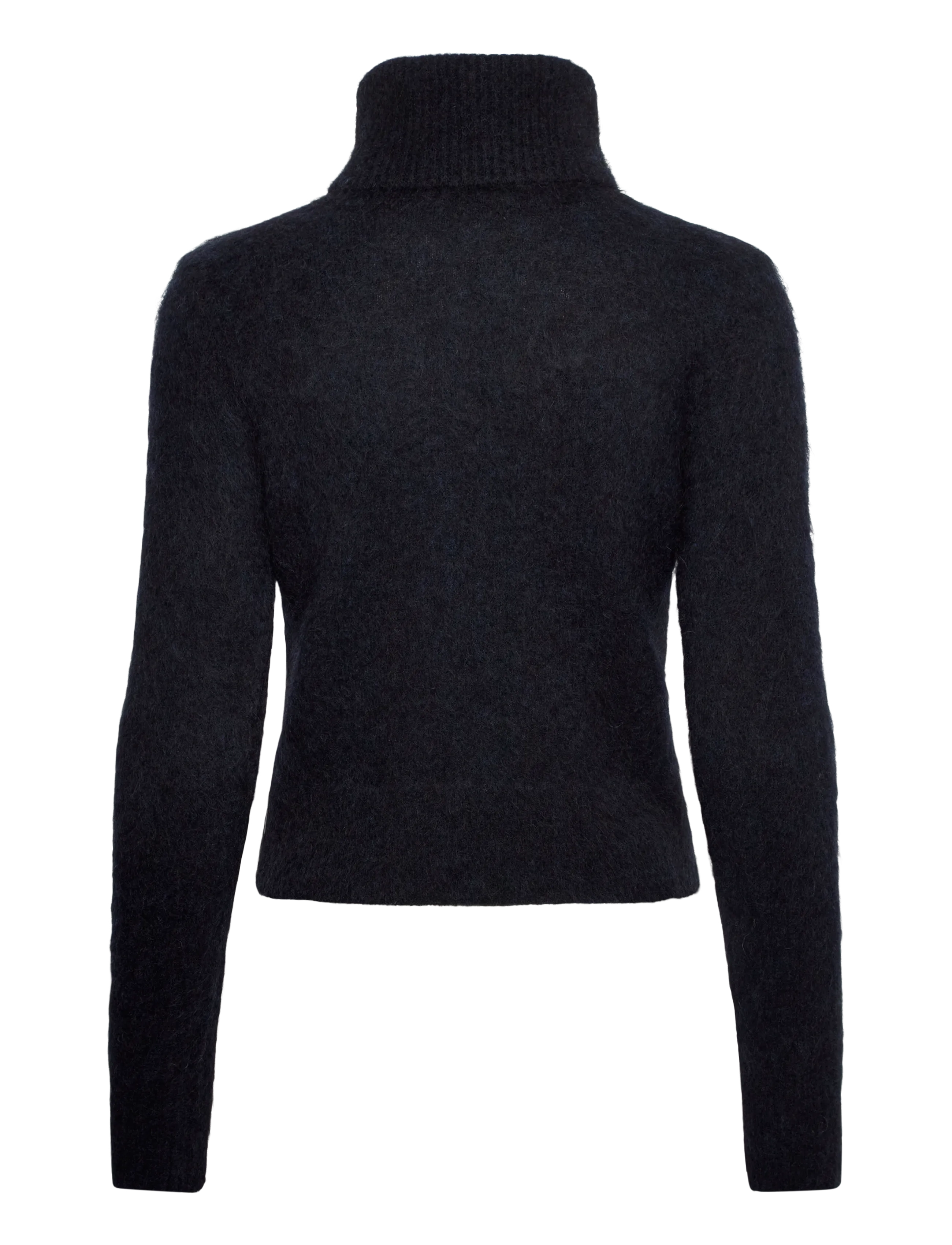 Weekday - Mohair blend zip cardigan - strickjacken - navy melange - 2