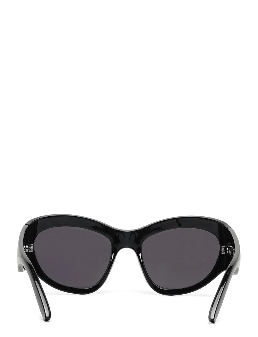 Weekday - Oversized Sunglasses - runder rahmen - black - 1