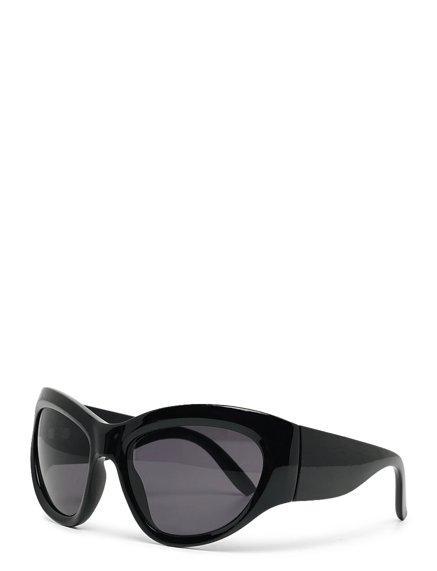 Weekday - Oversized Sunglasses - runder rahmen - black - 2