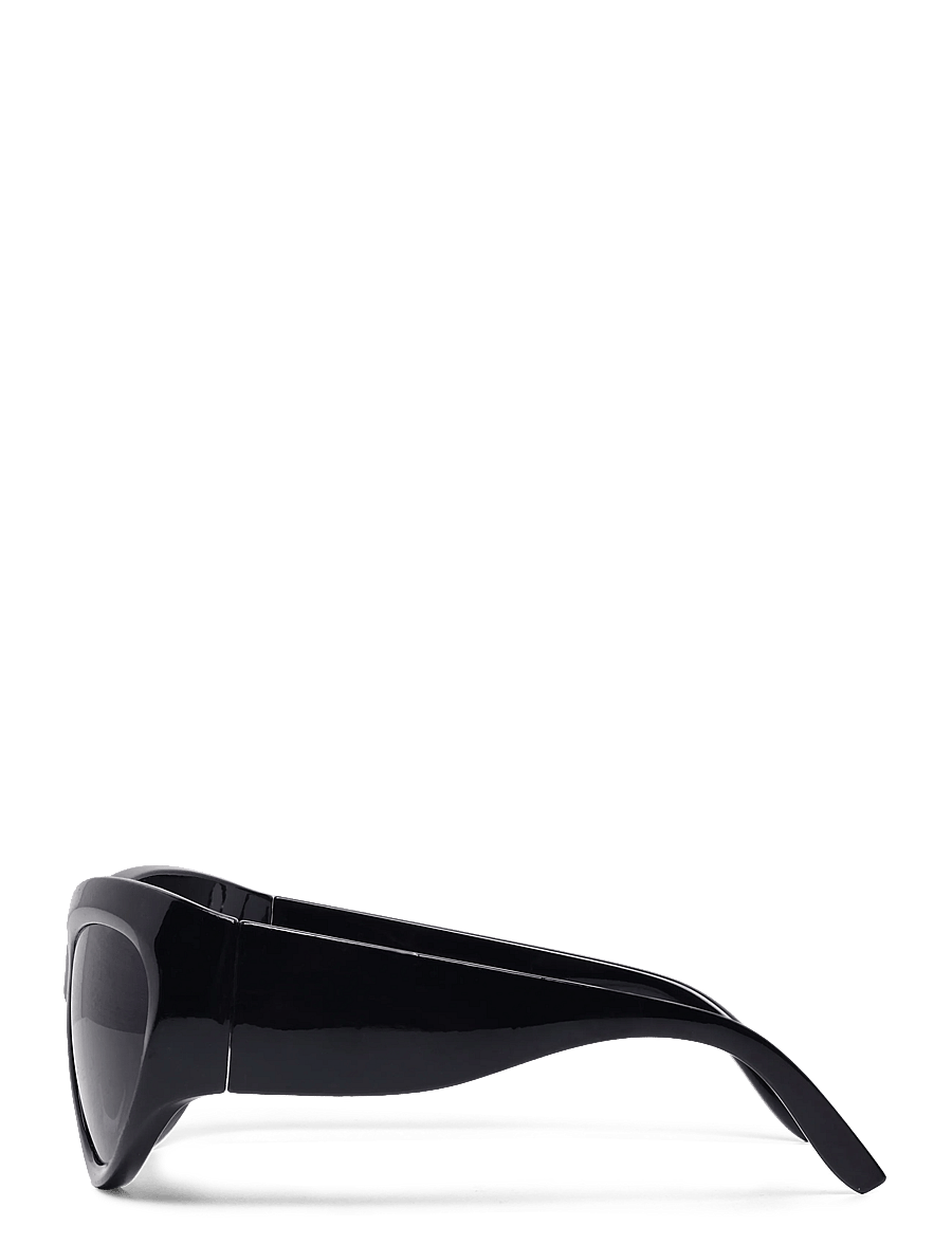 Weekday - Oversized Sunglasses - runder rahmen - black - 3