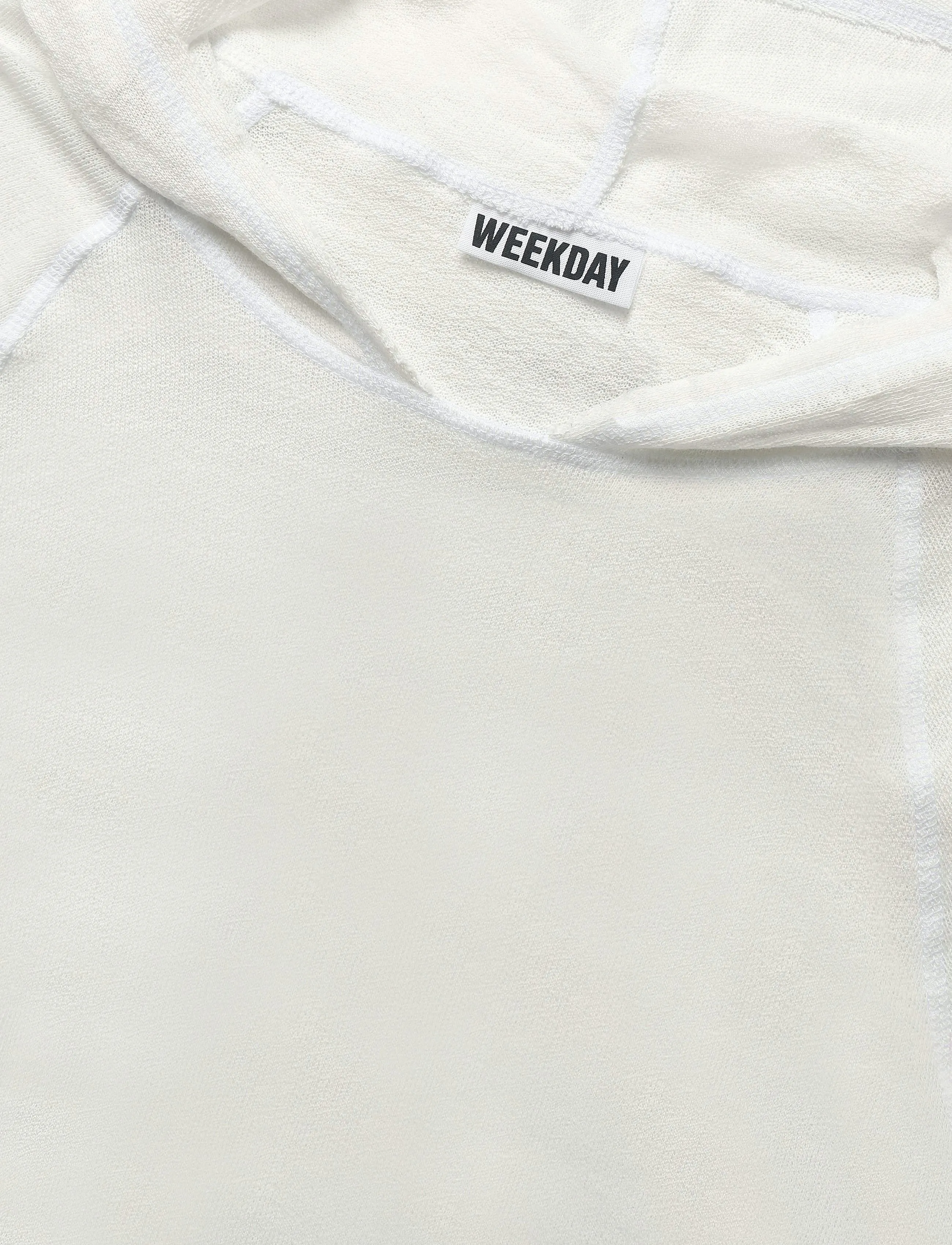 Weekday - Hooded Bolero - off white - 2