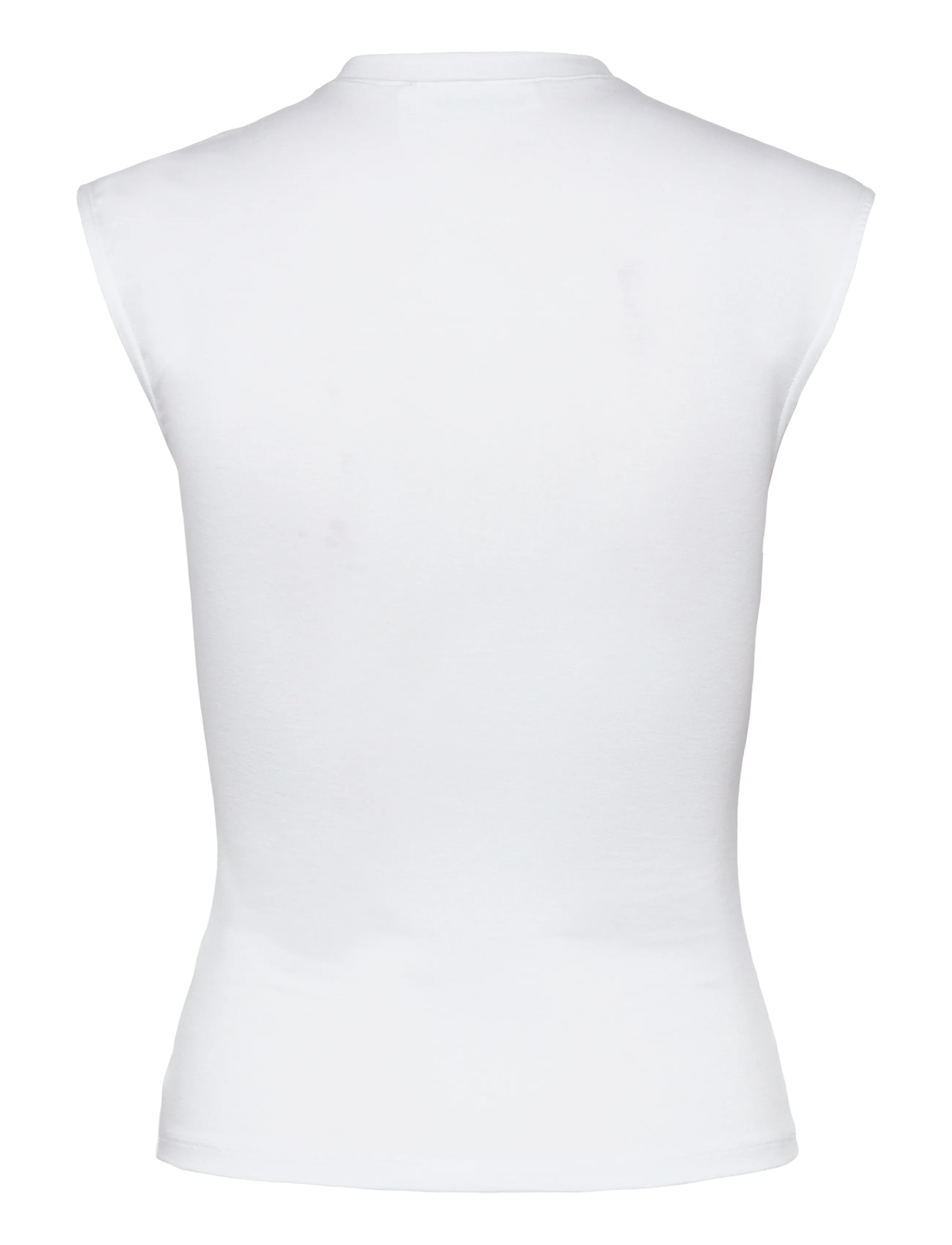 Weekday - Pearl Button Up Top - linnen - white light - 1