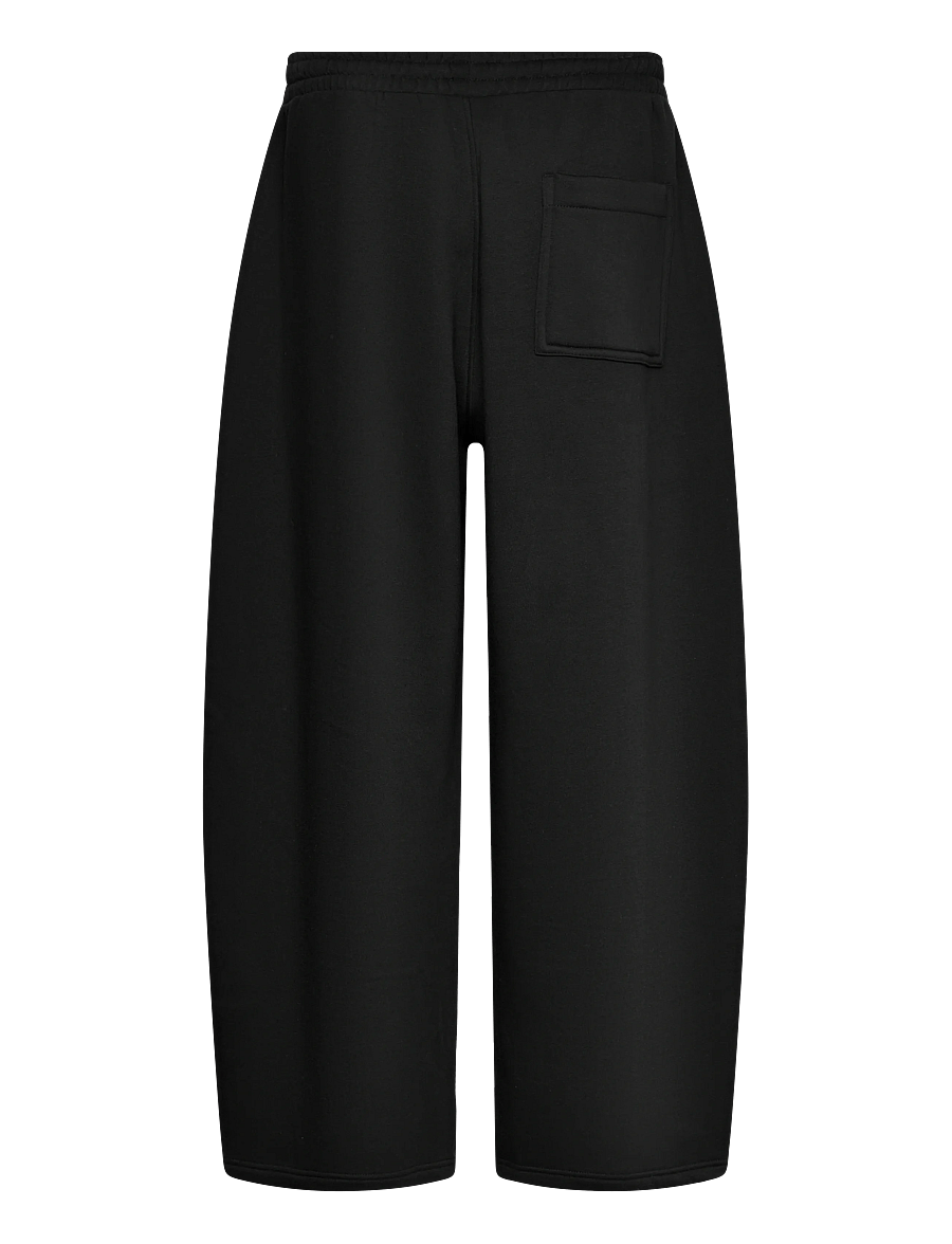 Weekday - Loose Pleated Sweatpants - shop by occasion - black - 2