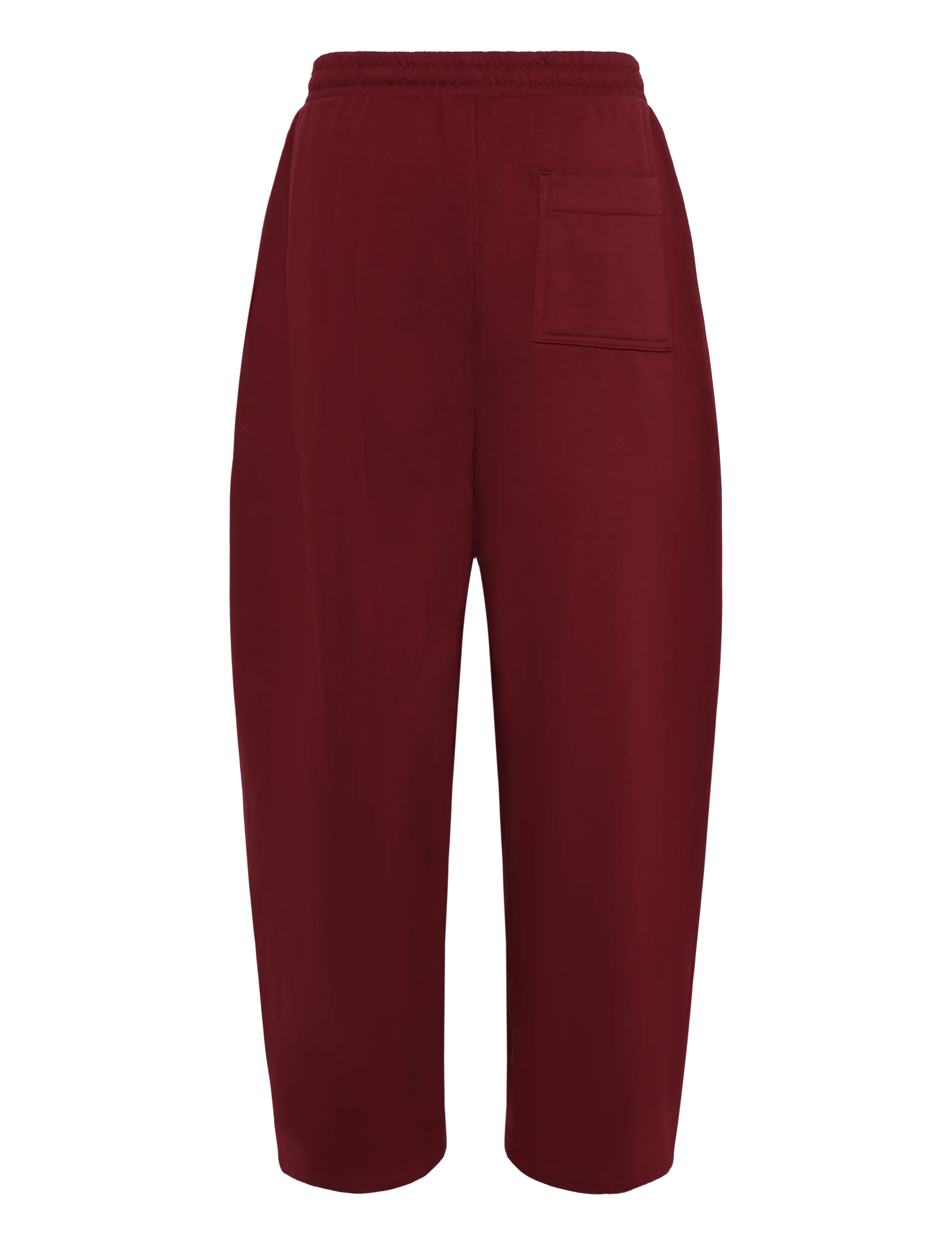 Weekday - Loose Pleated Sweatpants - nach anlass kaufen - burgundy - 1