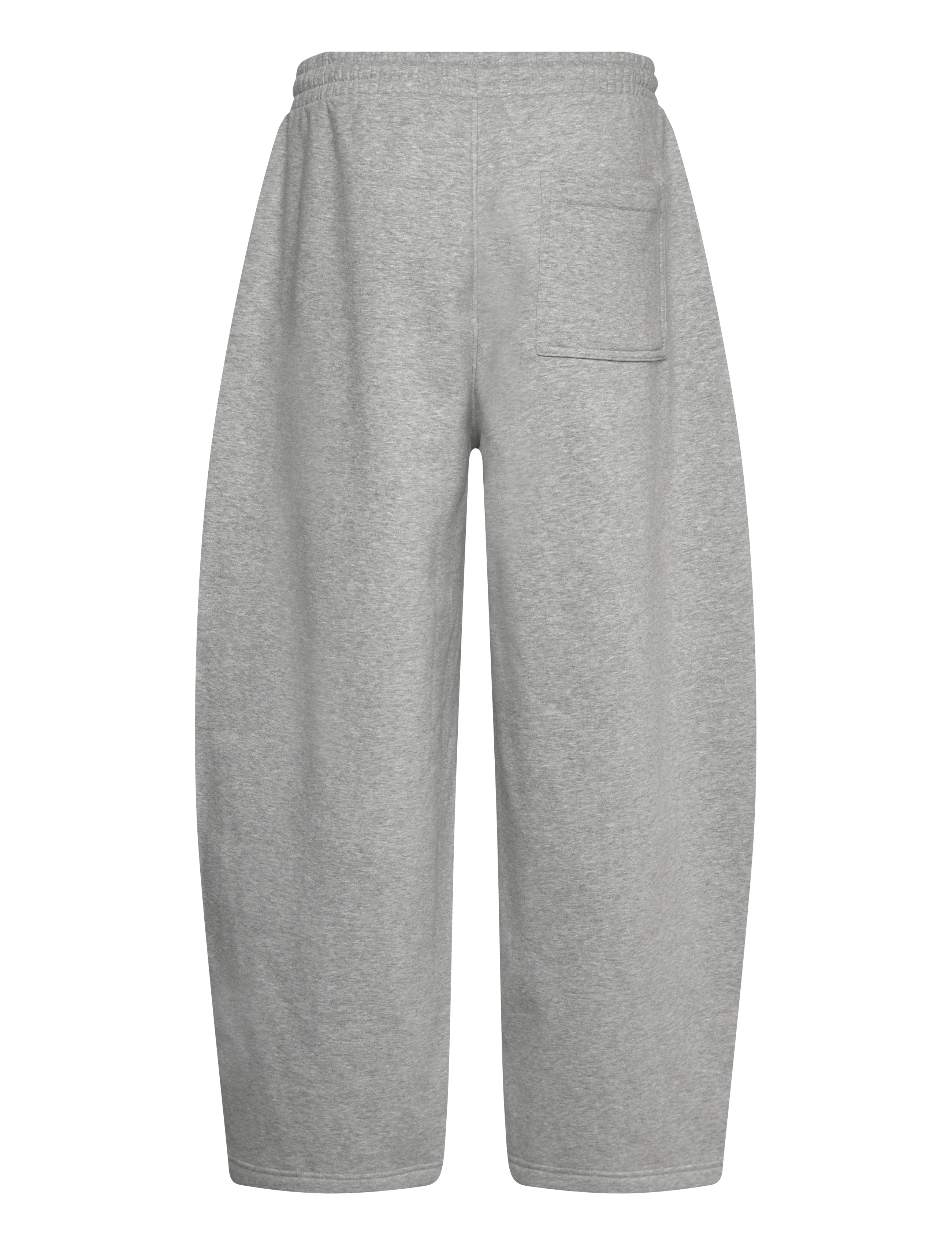 Weekday - Loose Pleated Sweatpants - osta olukorra järgi - grey melange - 2