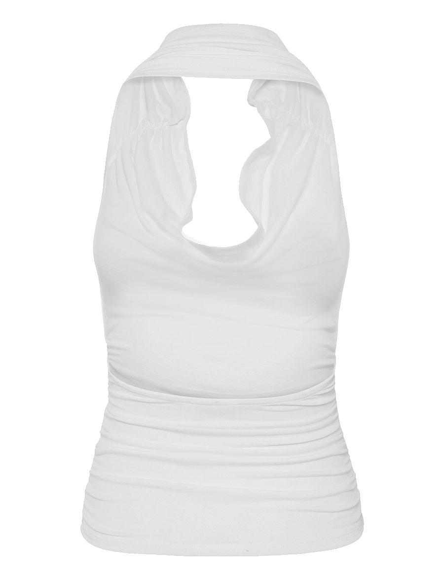 Weekday - Open Back Top - tanktops - off white - 1