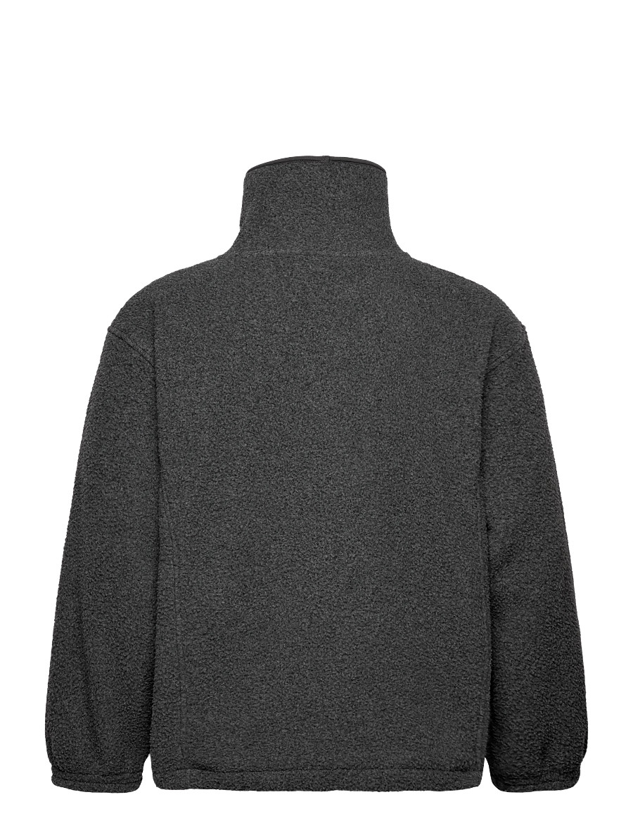 Weekday - Finn Funnel Neck Pile - fleeces & midlayers - dark grey - 1