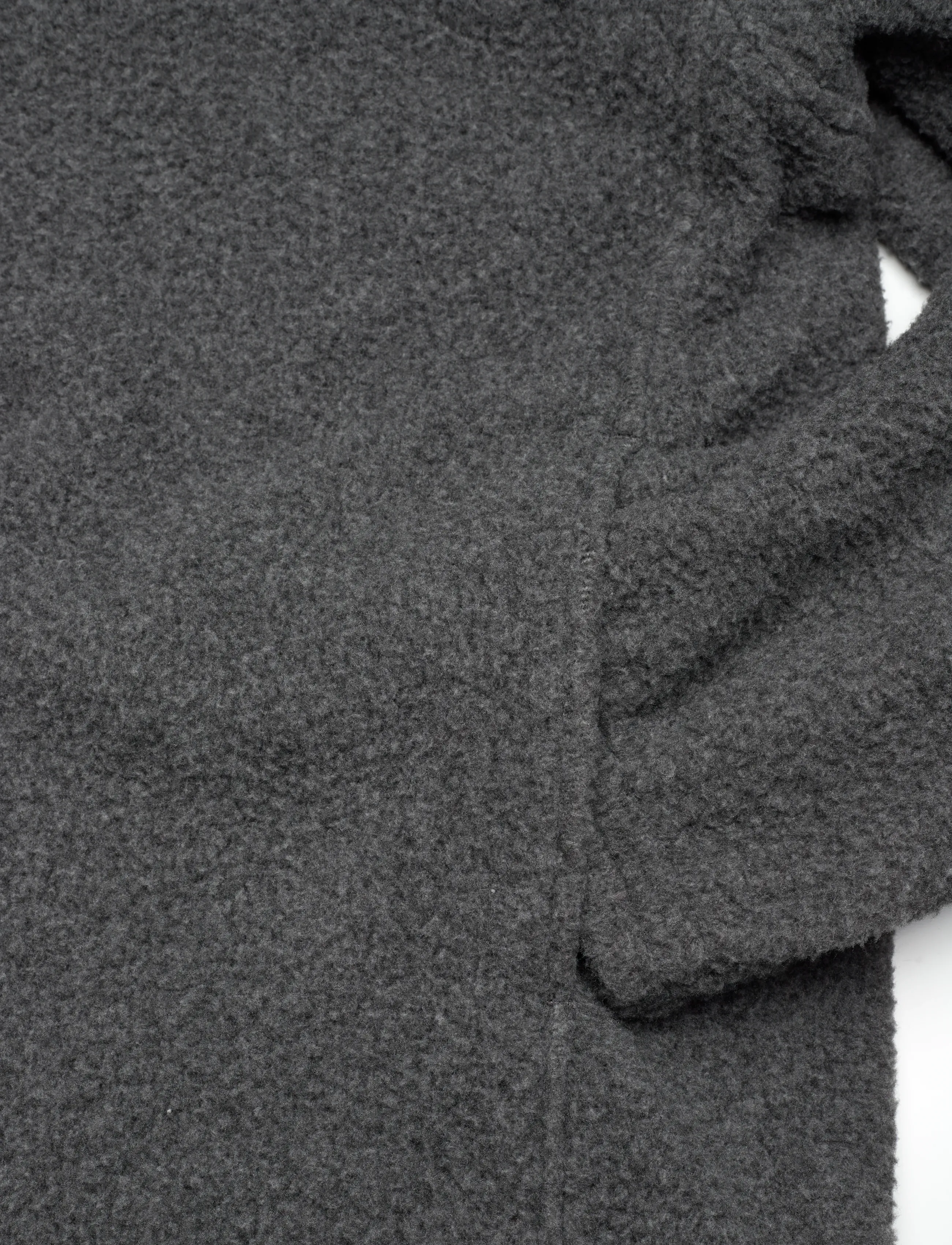 Weekday - Finn Funnel Neck Pile - fleeces & midlayers - dark grey - 3