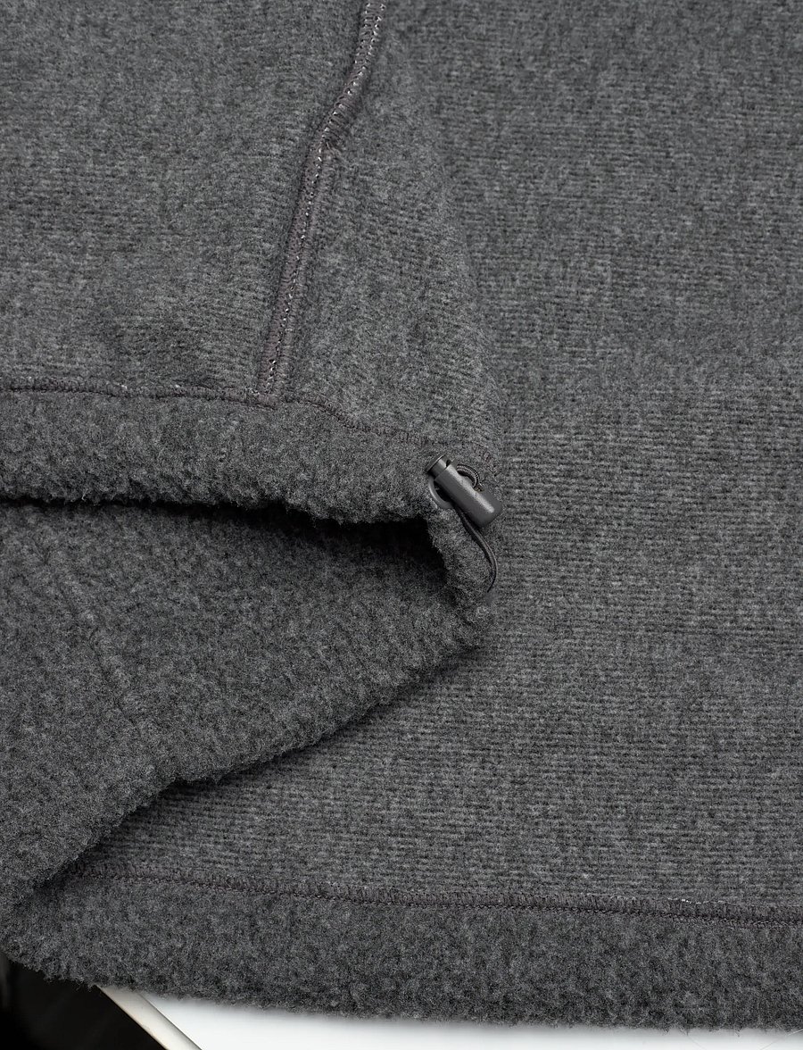 Weekday - Finn Funnel Neck Pile - fleeces & midlayers - dark grey - 5