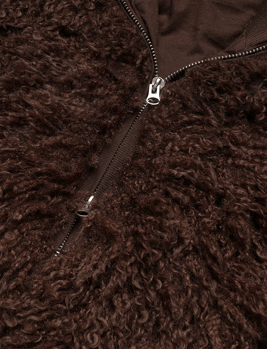 Weekday - Faux fur jacket - faux fur - brown dark - 3