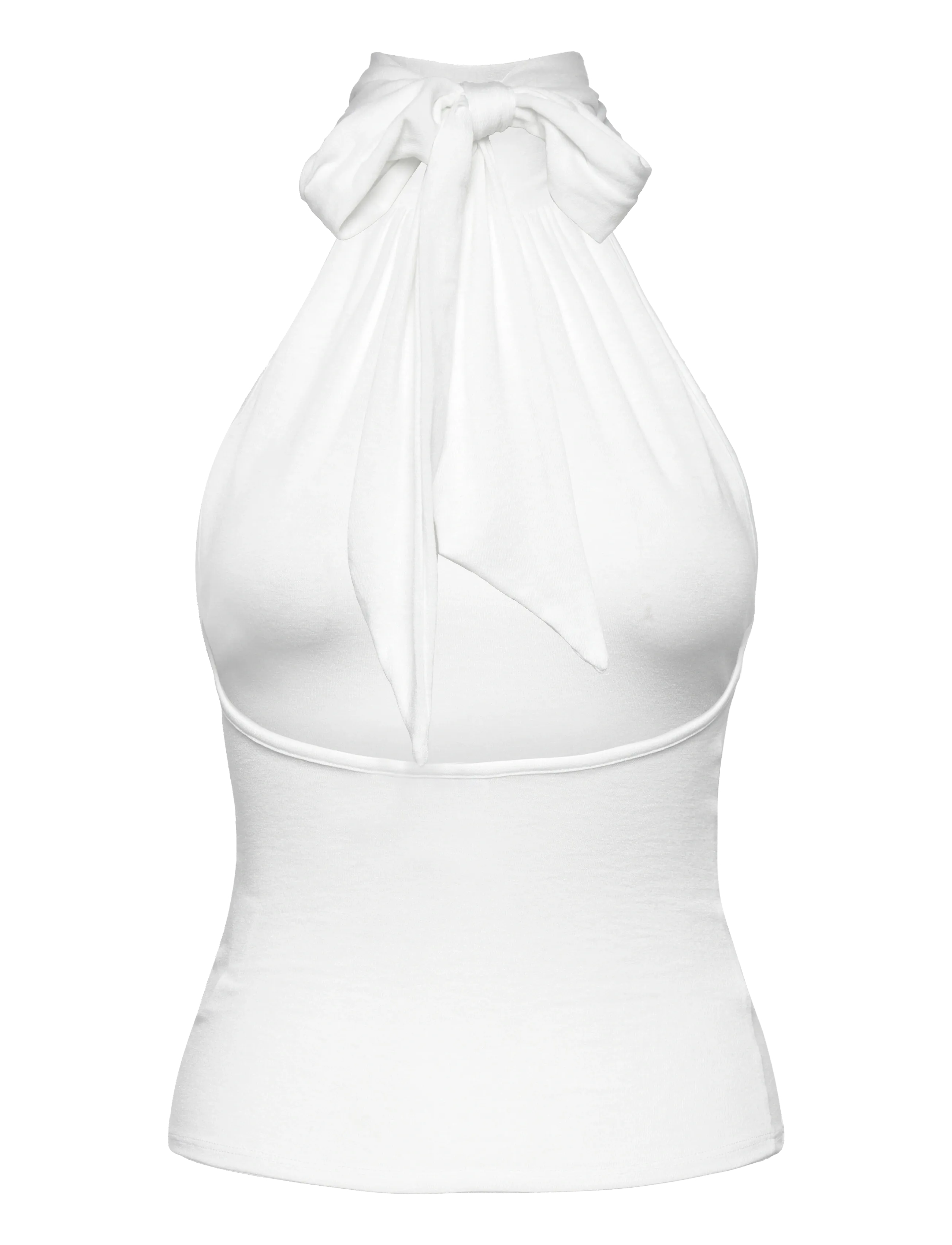 Weekday - Halterneck Top - hihattomat paidat - white - 1