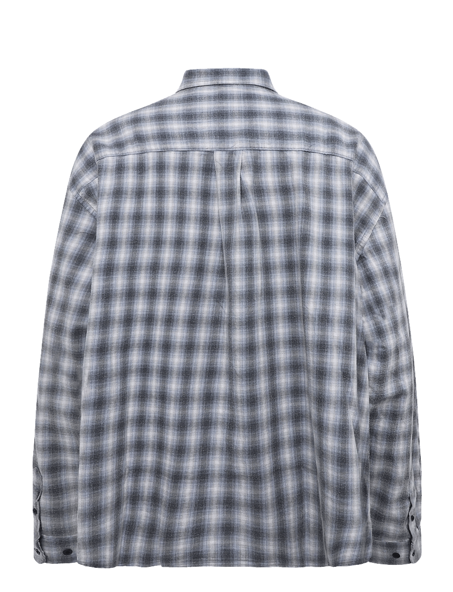 Weekday - Lloyd Loose Fit Flannel Shirt - flanellsärgid - shadow check - 1