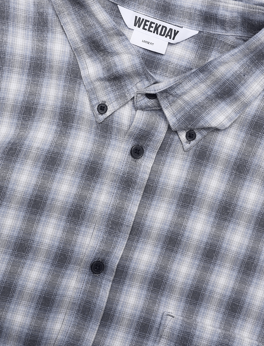 Weekday - Lloyd Loose Fit Flannel Shirt - flanellsärgid - shadow check - 2