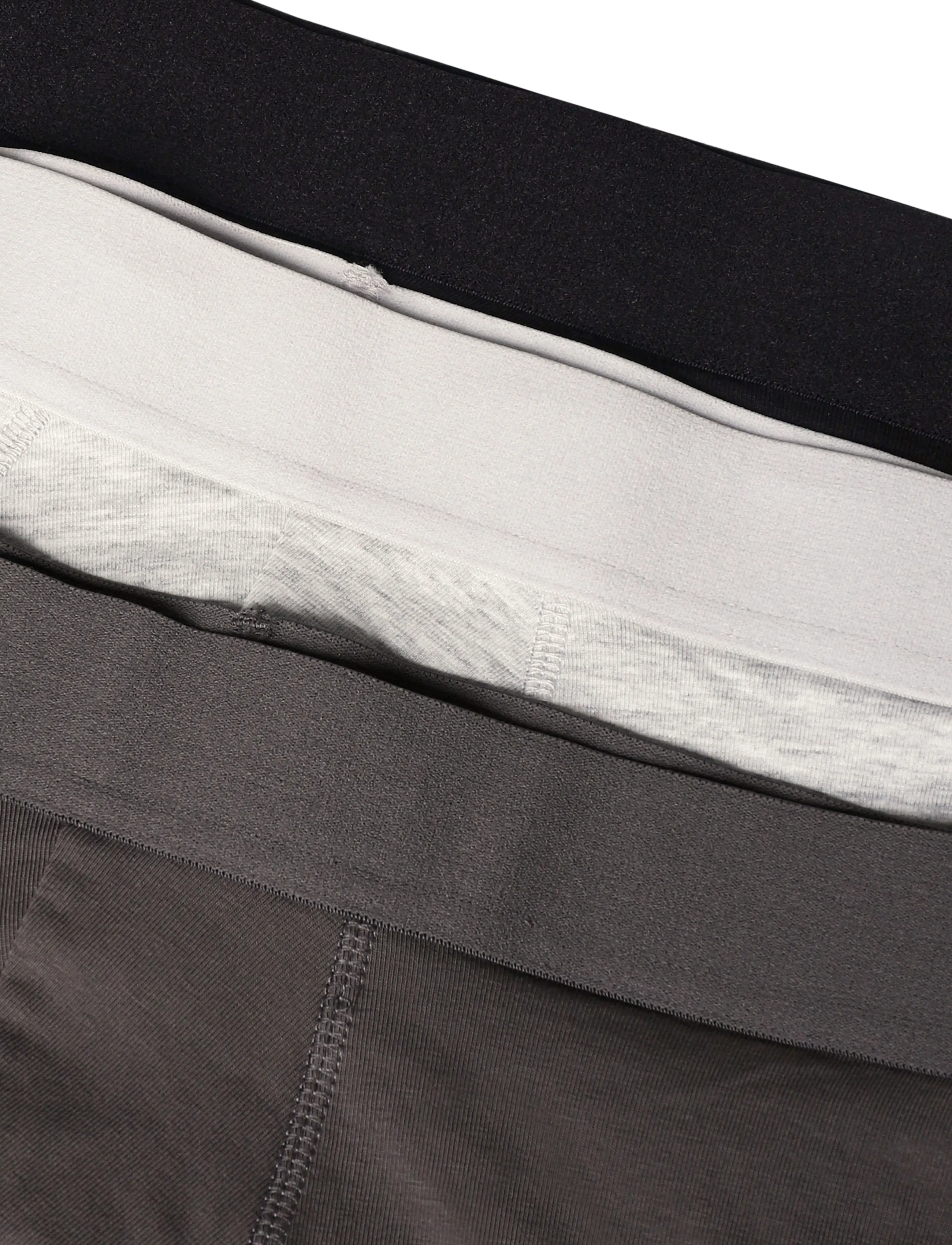 Weekday - 3-pack Boxer Briefs - grey melange & dark mole & black - 2