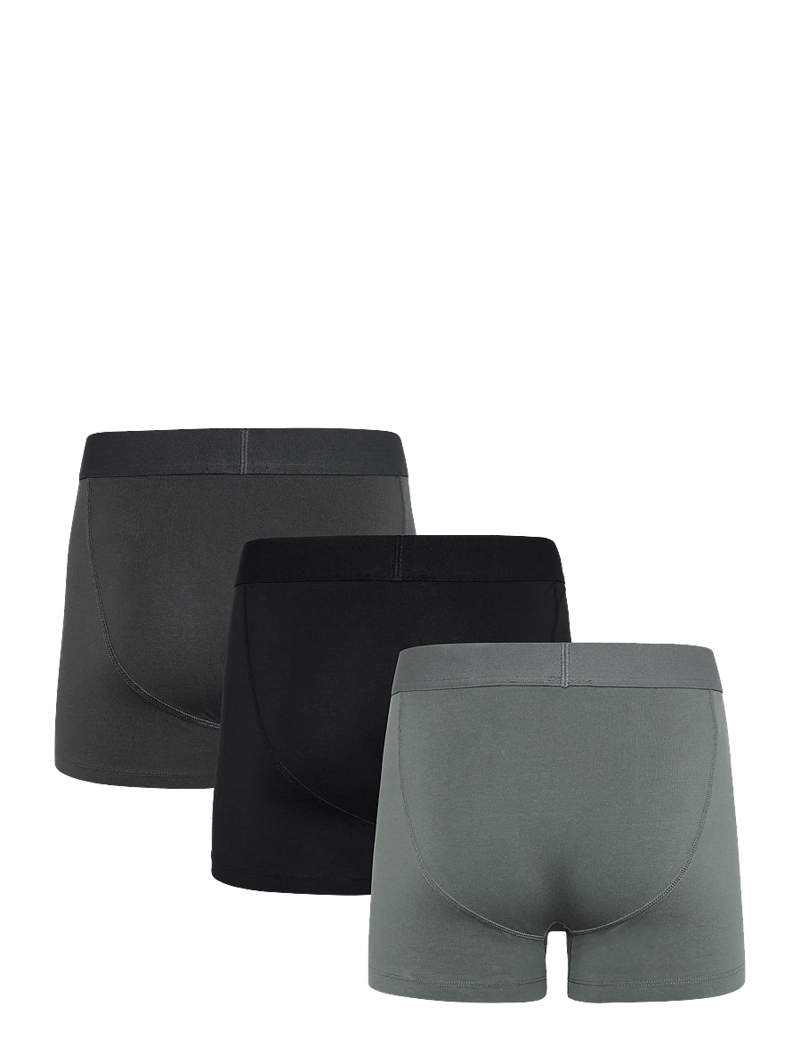 Weekday - 3-pack Boxer Briefs - unterhosen im multipack - khaki & green & black - 1