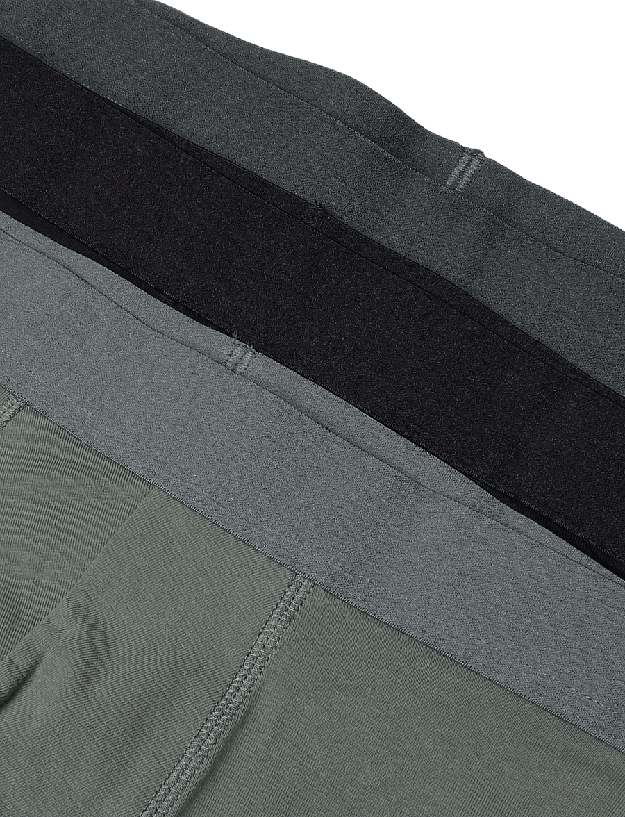 Weekday - 3-pack Boxer Briefs - unterhosen im multipack - khaki & green & black - 2