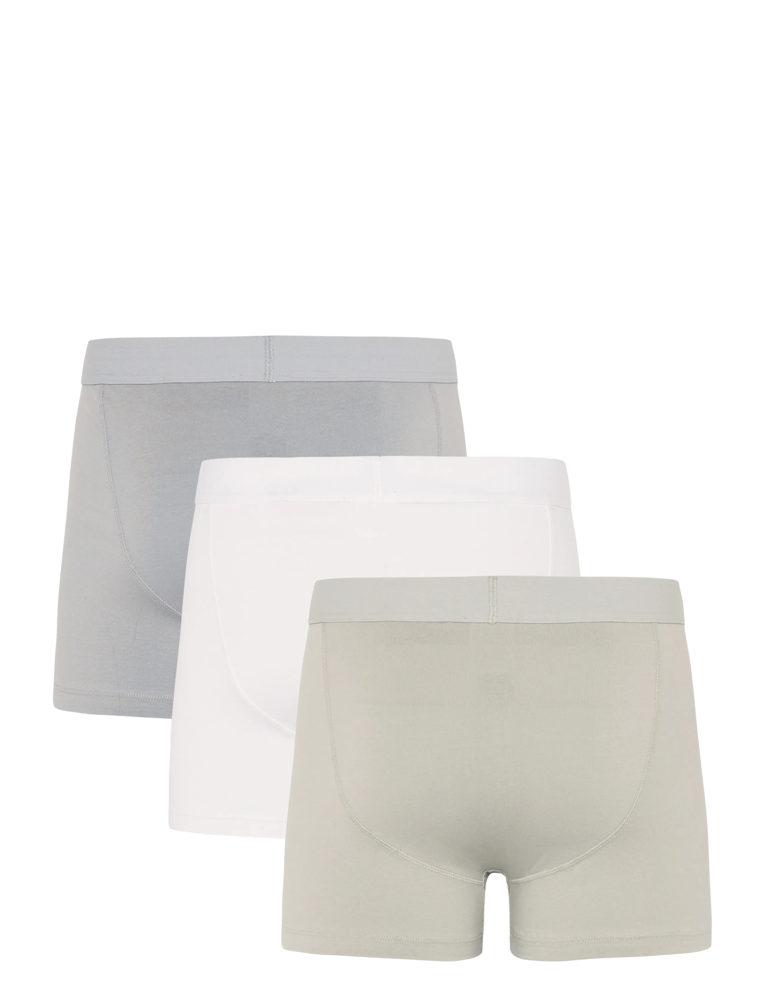 Weekday - 3-pack Boxer Briefs - multipack underpants - white & sage & dusty grey - 1