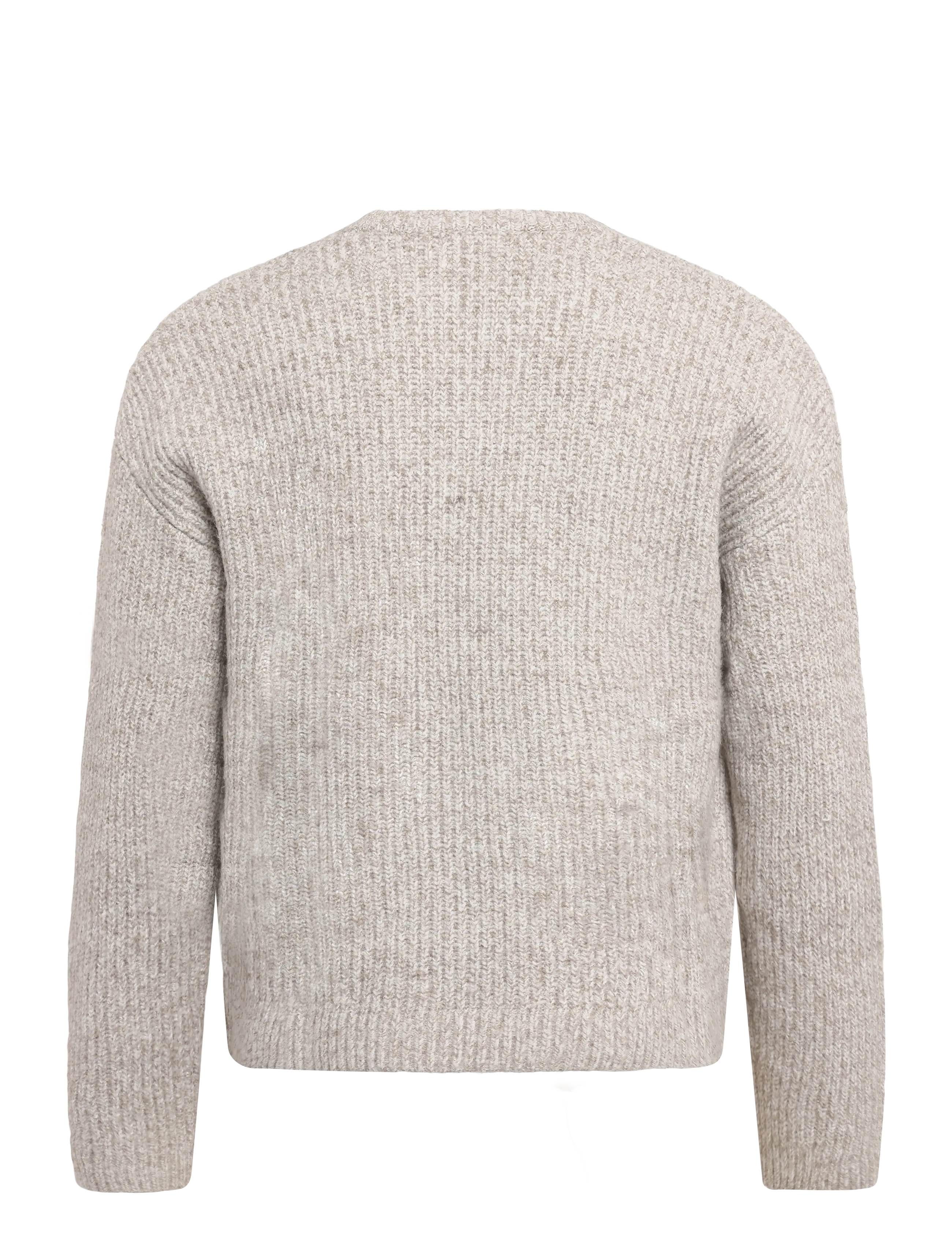 Weekday - Chunky knit relaxed sweater - rundhals - beige twist - 1